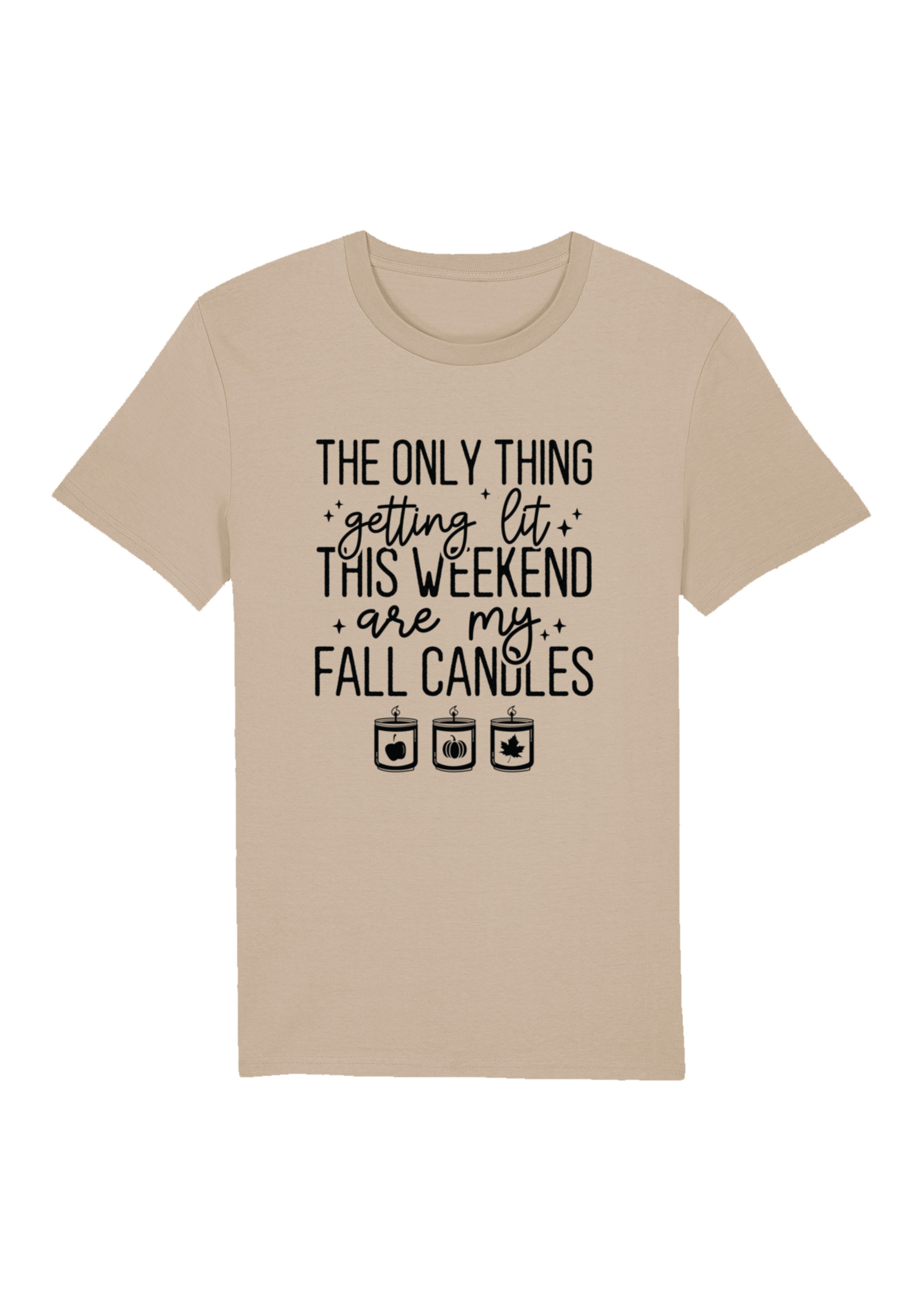 F4NT4STIC T-Shirt "getting lit fall candles", Premium Qualität, Unisex Schn günstig online kaufen