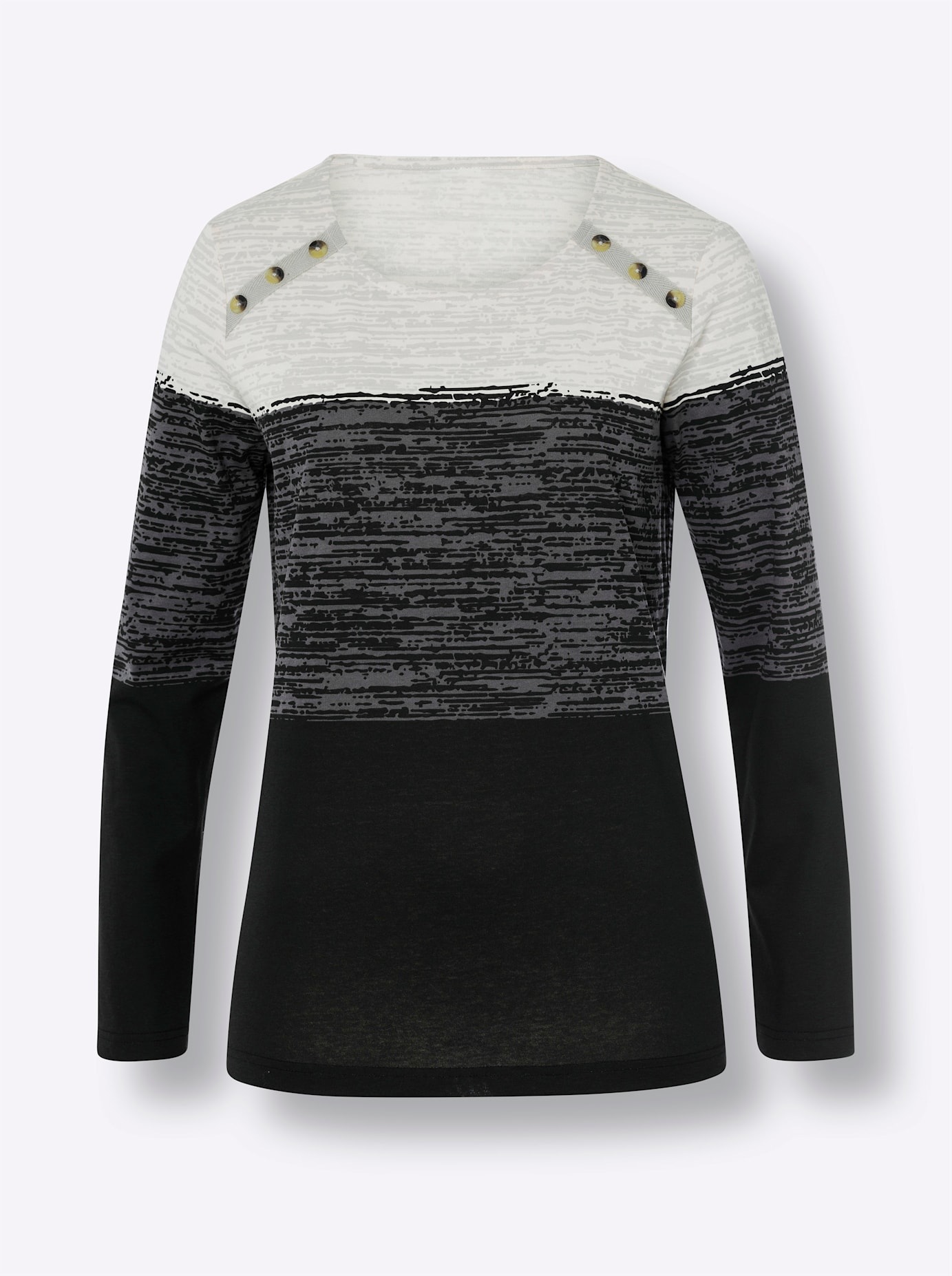 Thumbnail - Classic Basics Langarmshirt "Rundhals-Shirt" 1 Stk.