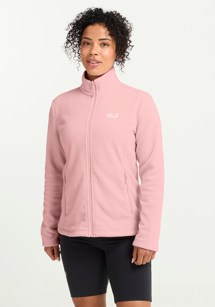 Jack Wolfskin Fleecejacke "TAUNUS 200 FZ W" Fleecejacke, 3-in-1 System kompatibel, Verbindungsschlaufen
