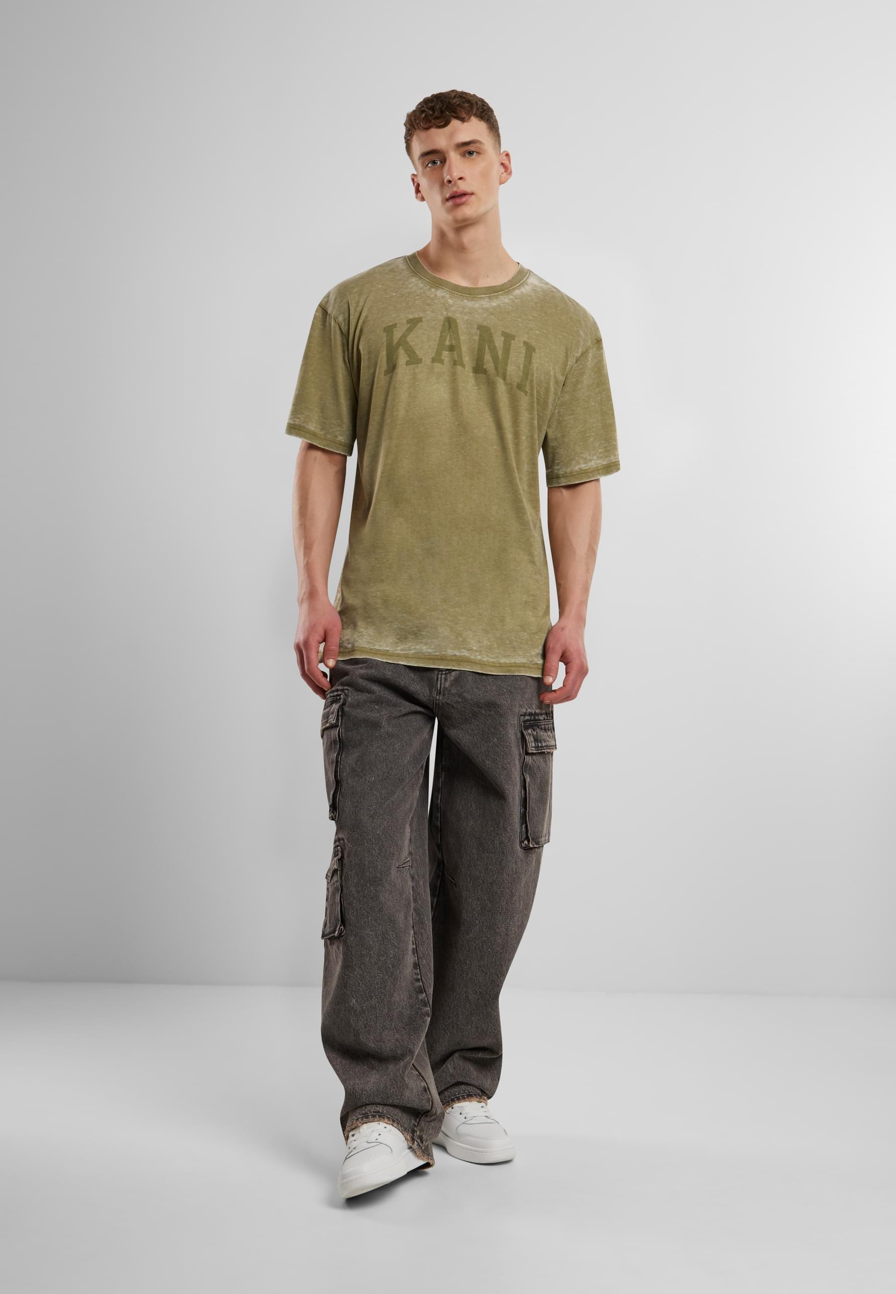 Karl Kani T-Shirt »Karl Kani Karl Kani Serif Burnout Tee«, (1 tlg.)