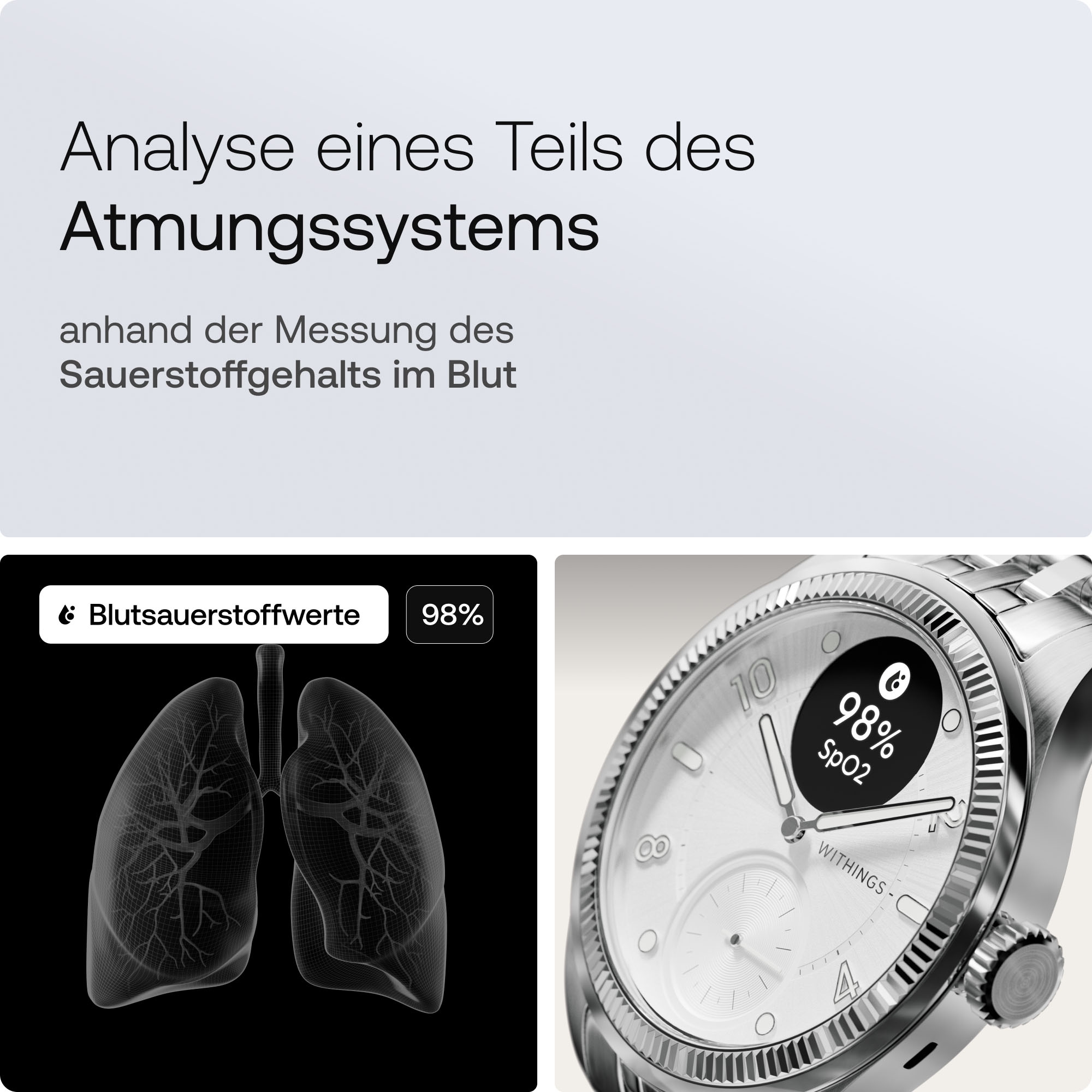 Withings Smartwatch »ScanWatch Nova Brilliant Edition 39mm«, (1.6 cm / 0.63 Zoll),)