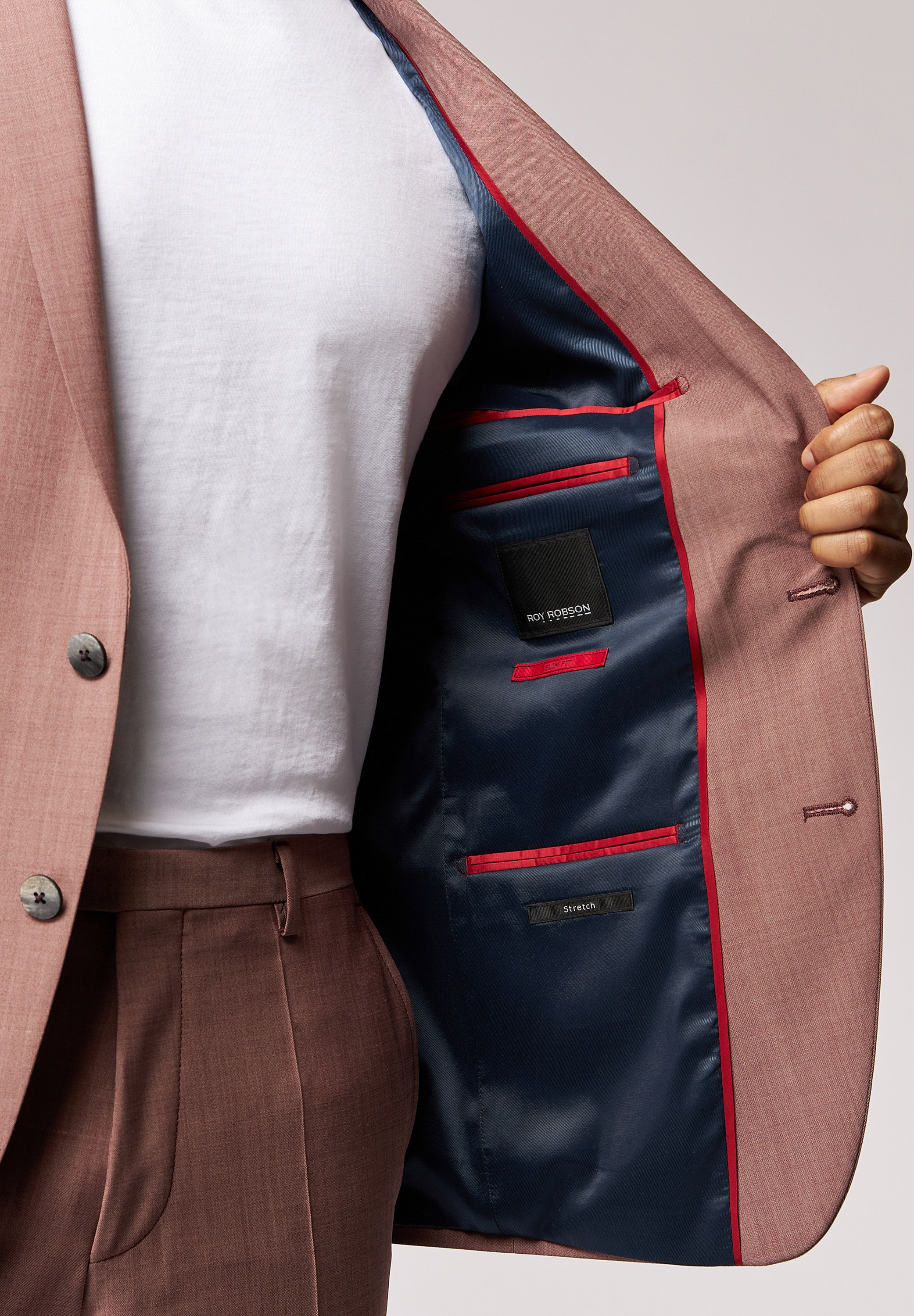 Roy Robson Anzughose »Modischer Anzug im Slim Fit«