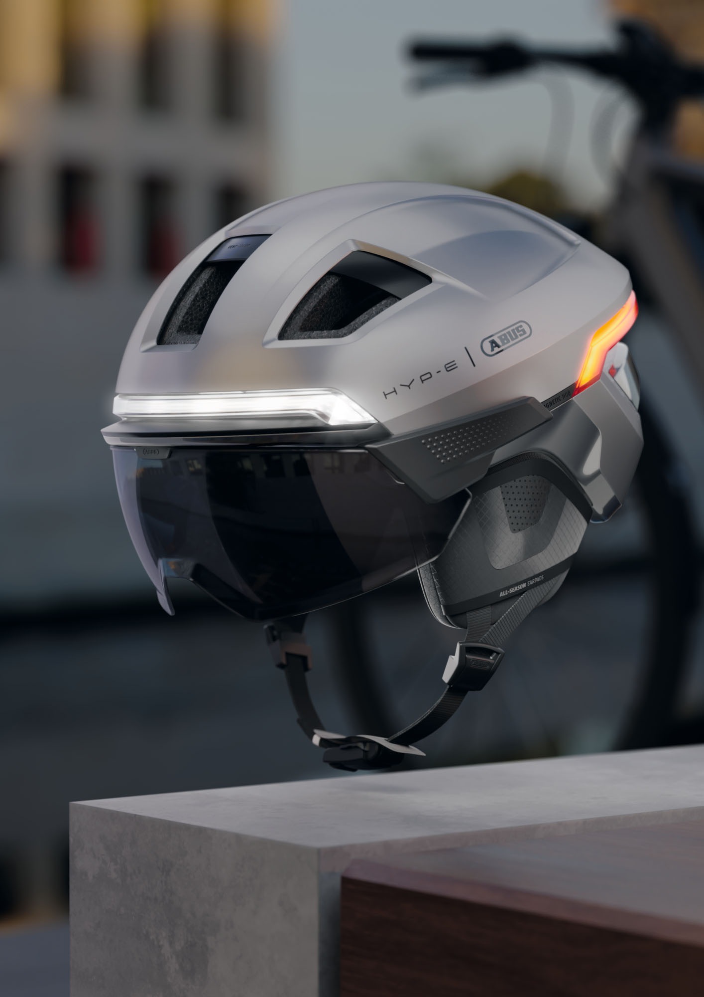 ABUS Fahrradhelm »HYP-E BL.ACE«