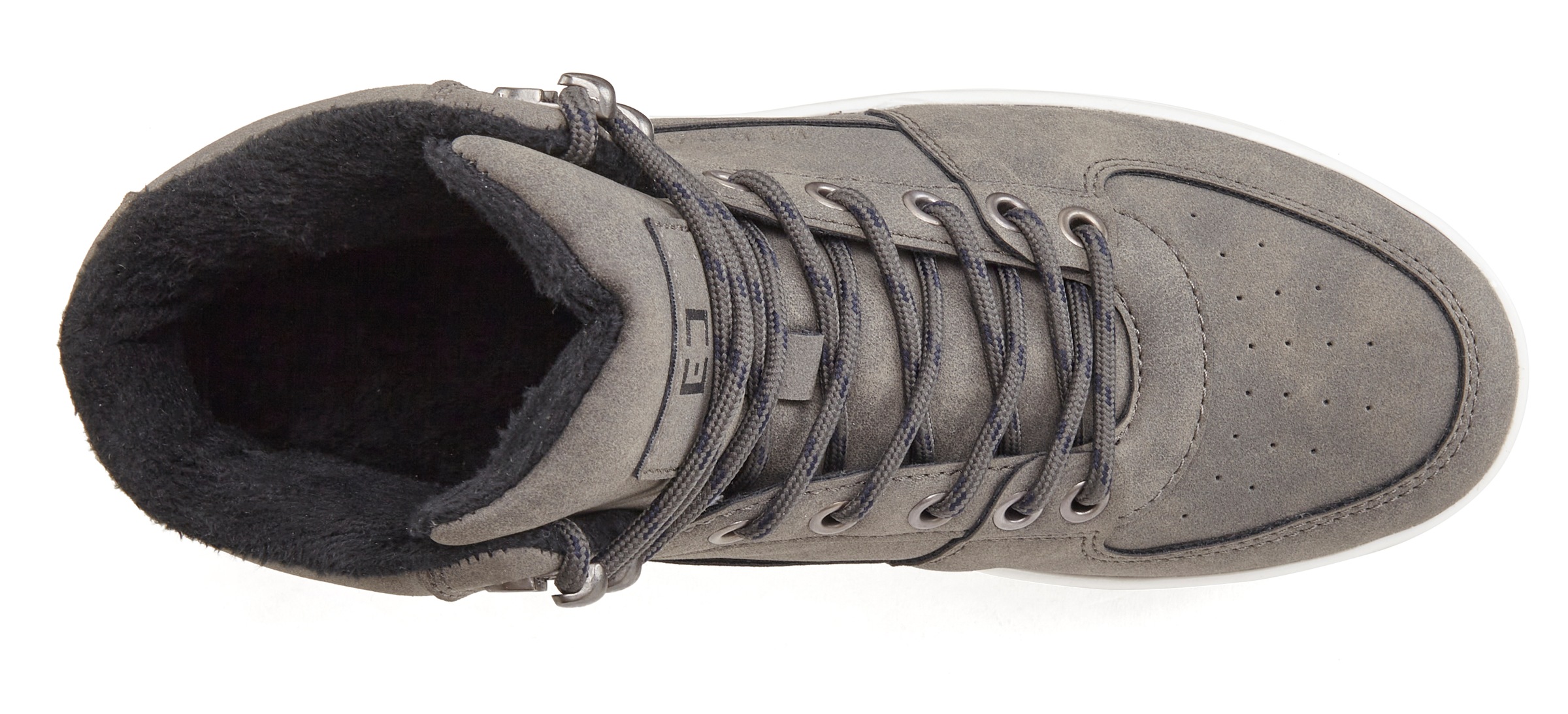 ELBSAND High Top Sneaker Women Gray 39 3