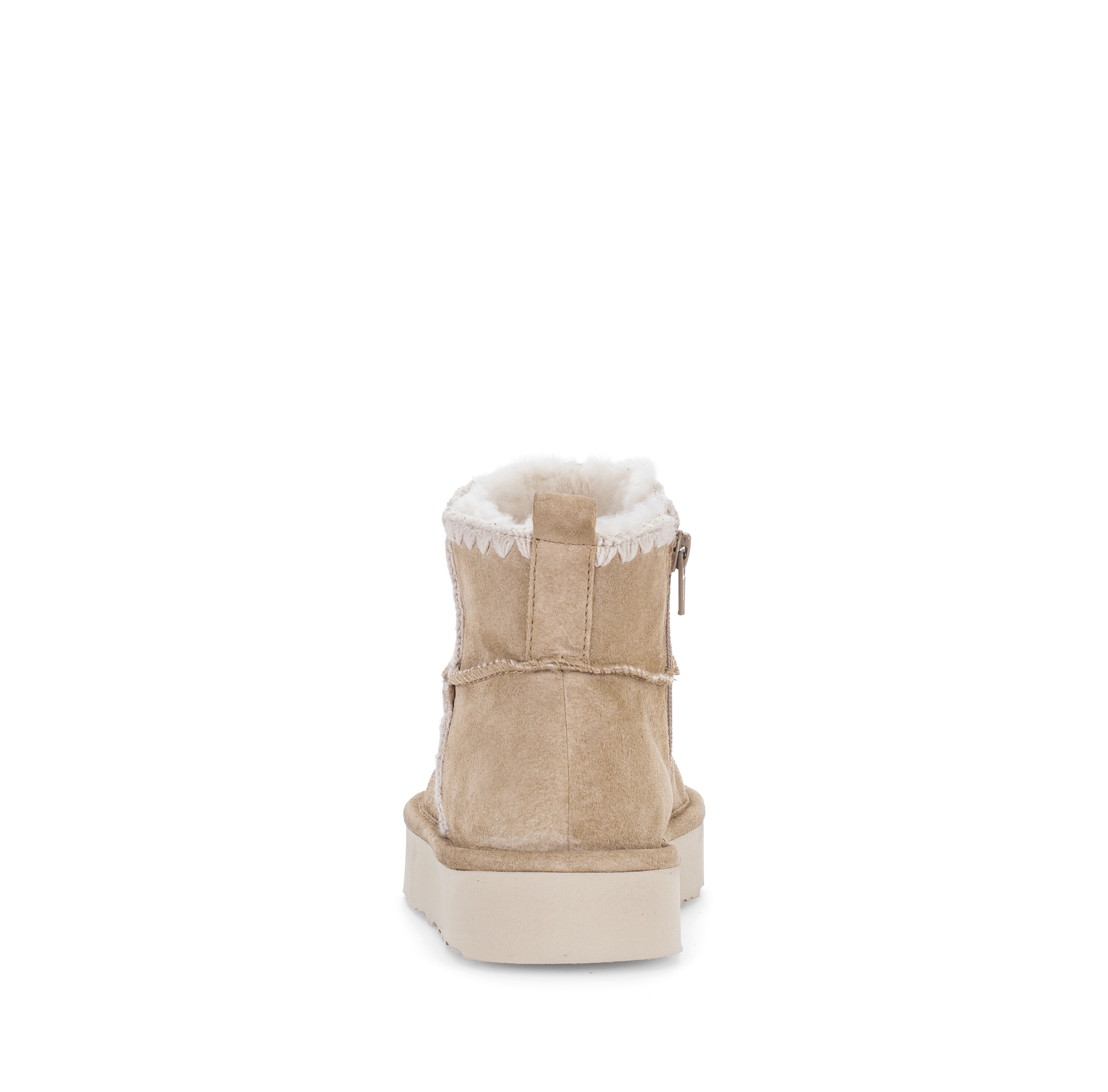 Gabor Winterboots  Plateau, Stiefelette mit Häkelappliaktion, Weite G (= weit)