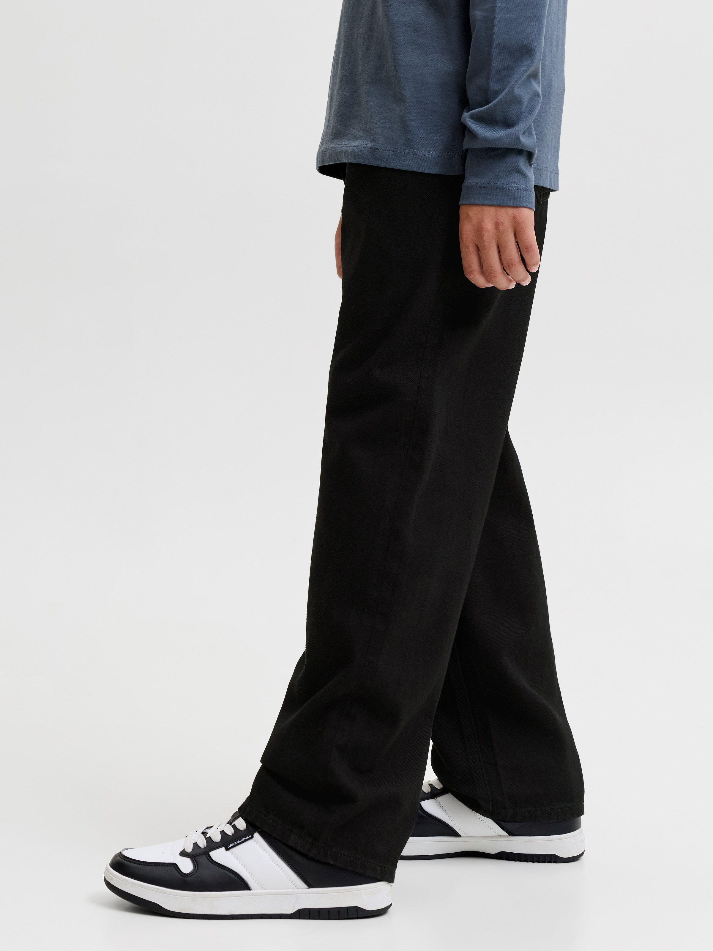 Jack & Jones Junior Loose-fit-Jeans »JJICHRIS JJORIGINAL SQ 740 SN JNR« Baumwolle, loose fit