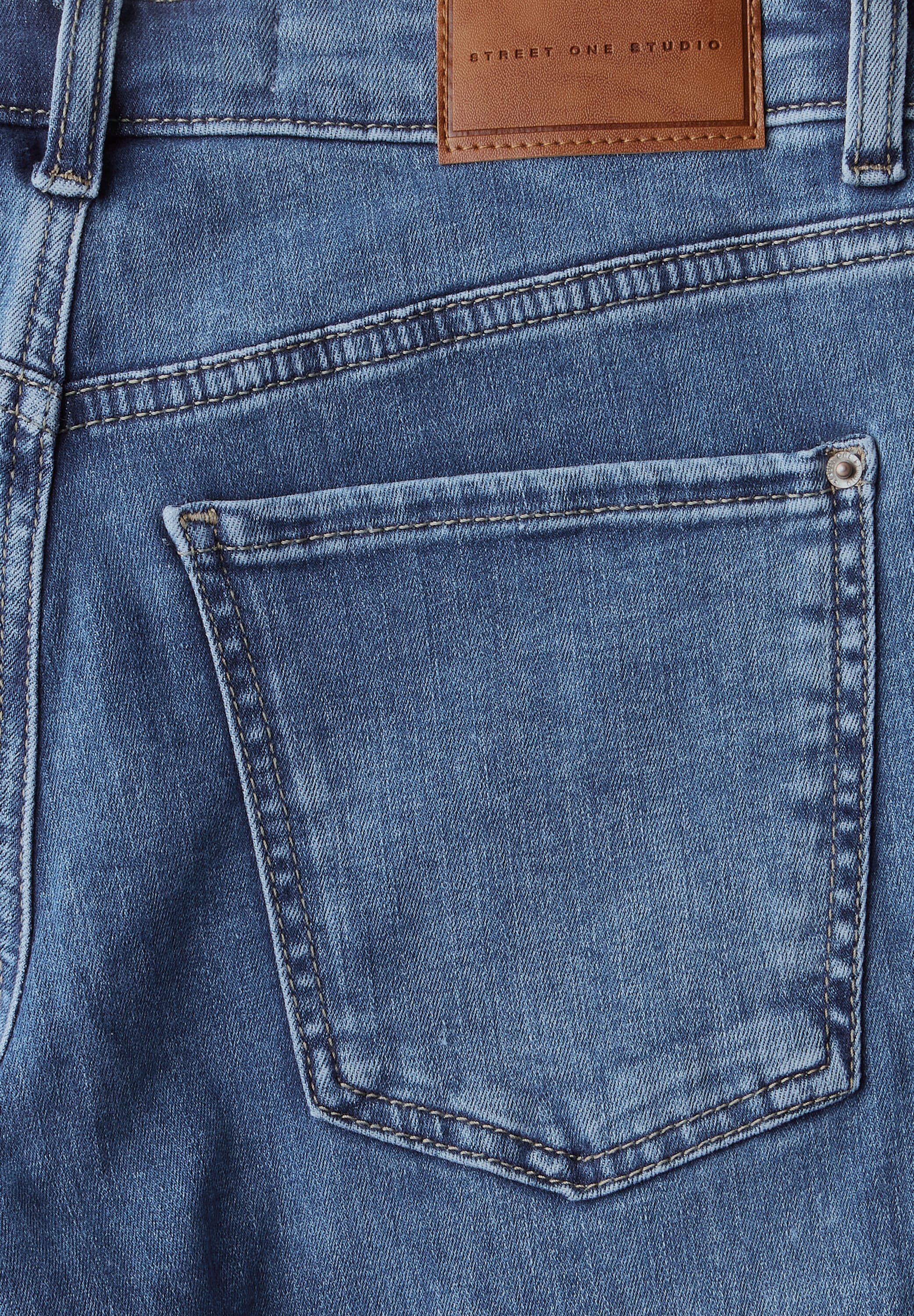 STREET ONE STUDIO Comfort-fit-Jeans, 5-Pocket-Style