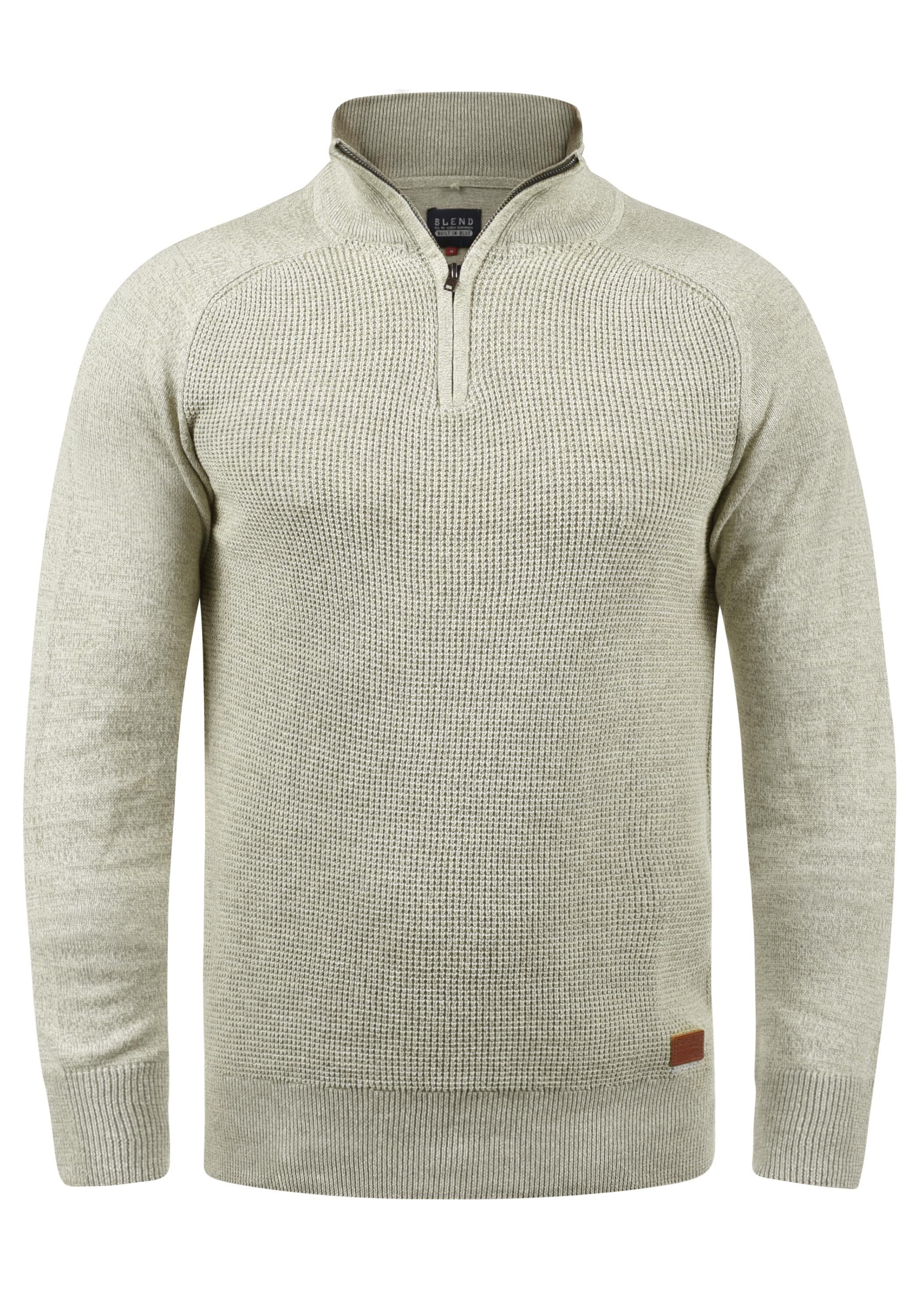 Blend Troyer "BHGrandolf", Grobstrick-Troyer mit Stehkragen günstig online kaufen