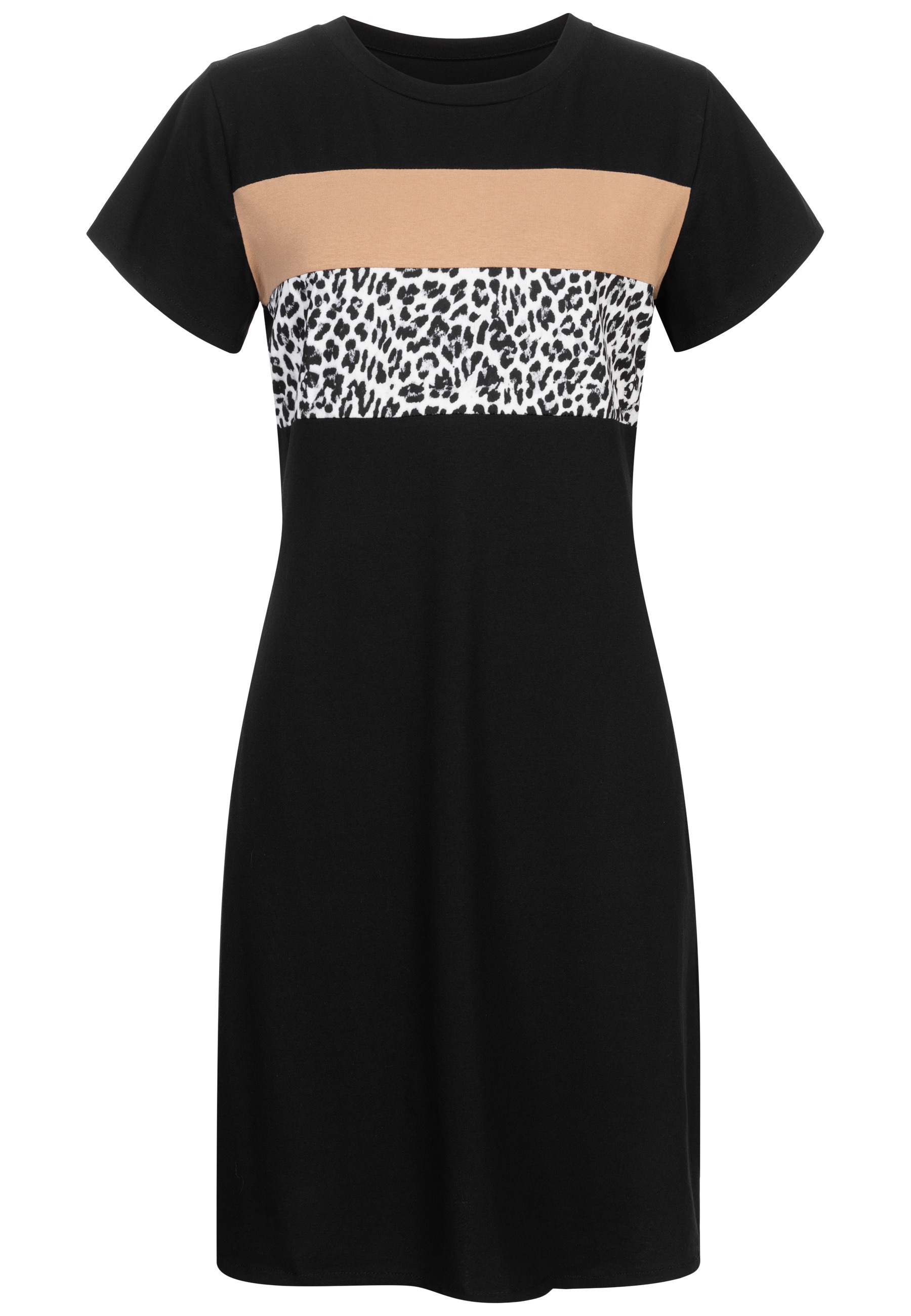 CLOUD 5IVE Shirtkleid "CLOUD 5IVE T-Shirt Dress Colorblock" 1 Stk. tlg.