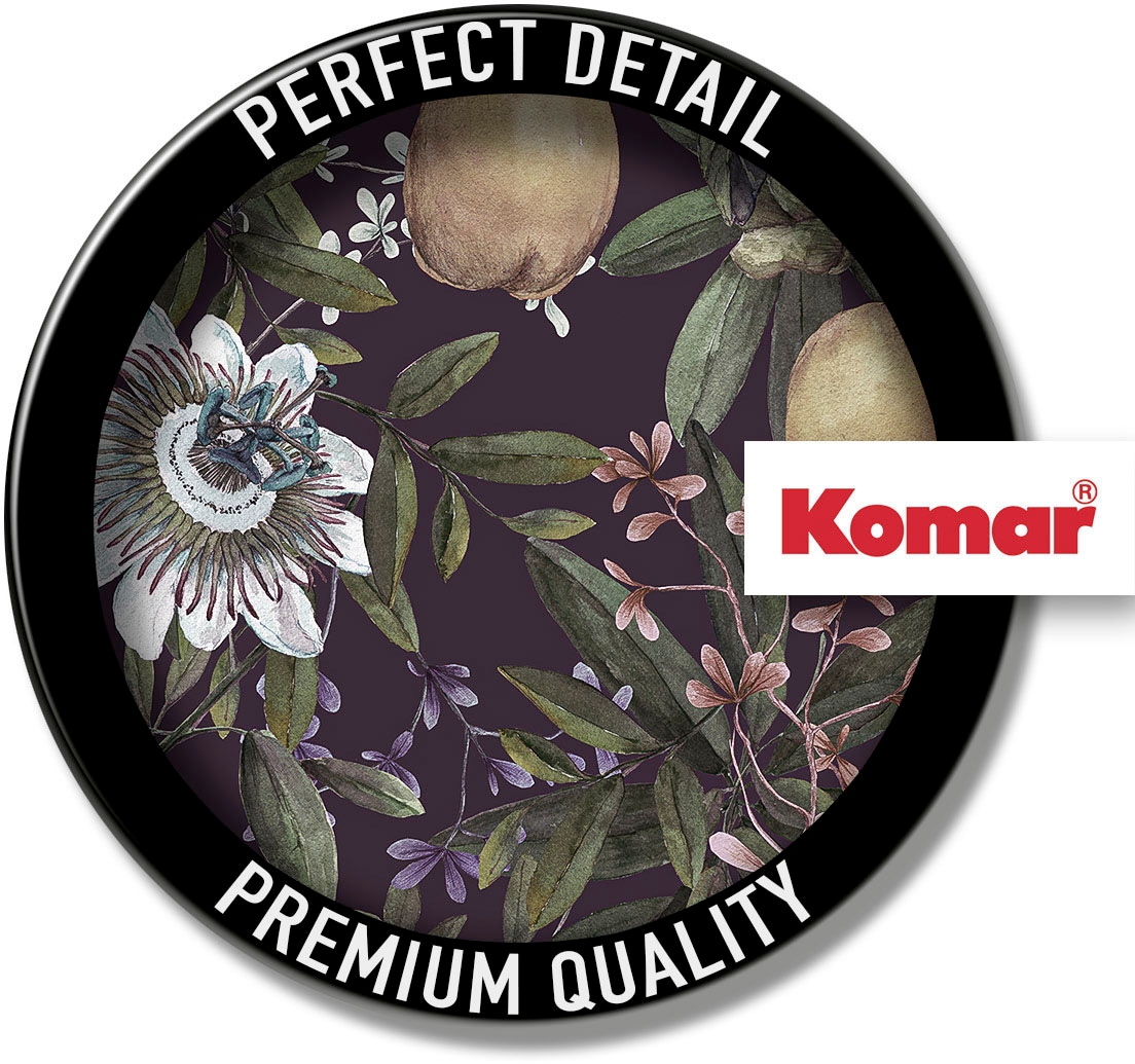 Komar Fototapete »Digitaldruck Vlies - Mezzanotte - Größe 300 x 250 cm«, bedruckt, Wohnzimmer, Schlafzimmer
