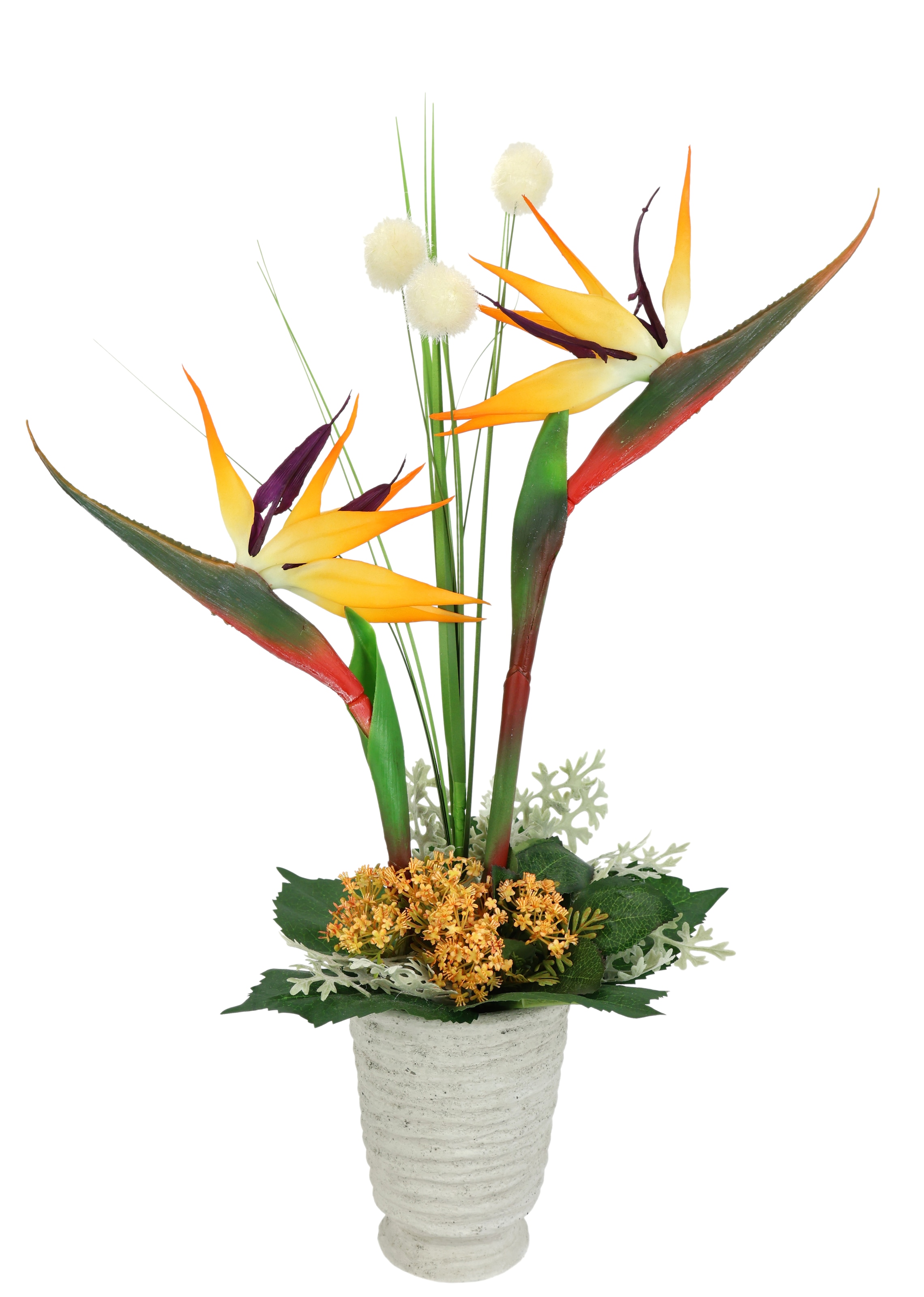 I.GE.A. Artificial Strelitzia Arrangement in Pot