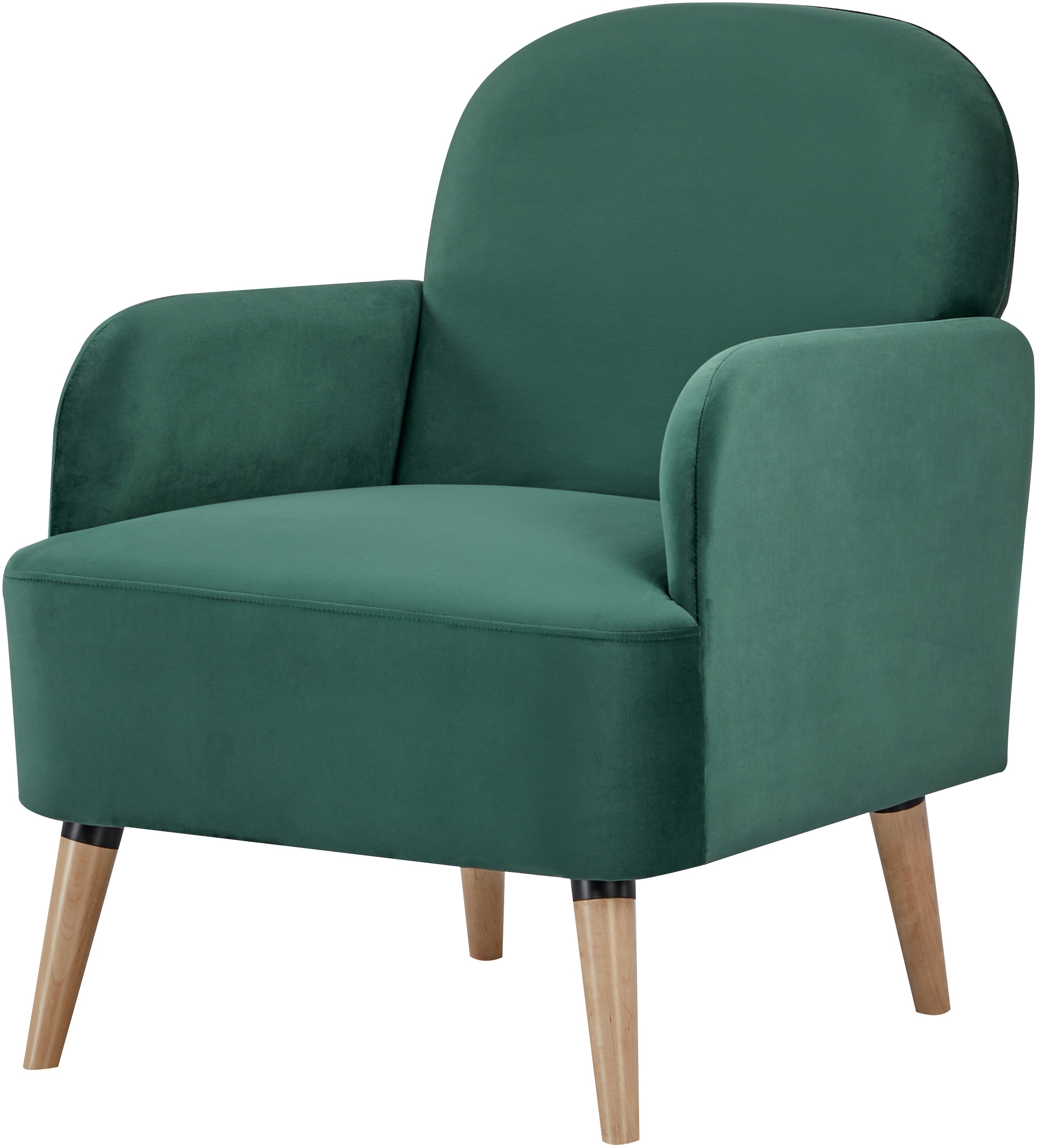 Home affaire Sessel "NAFLA, TV-Sessel in Samtvelours und Webstoff", Relaxse günstig online kaufen