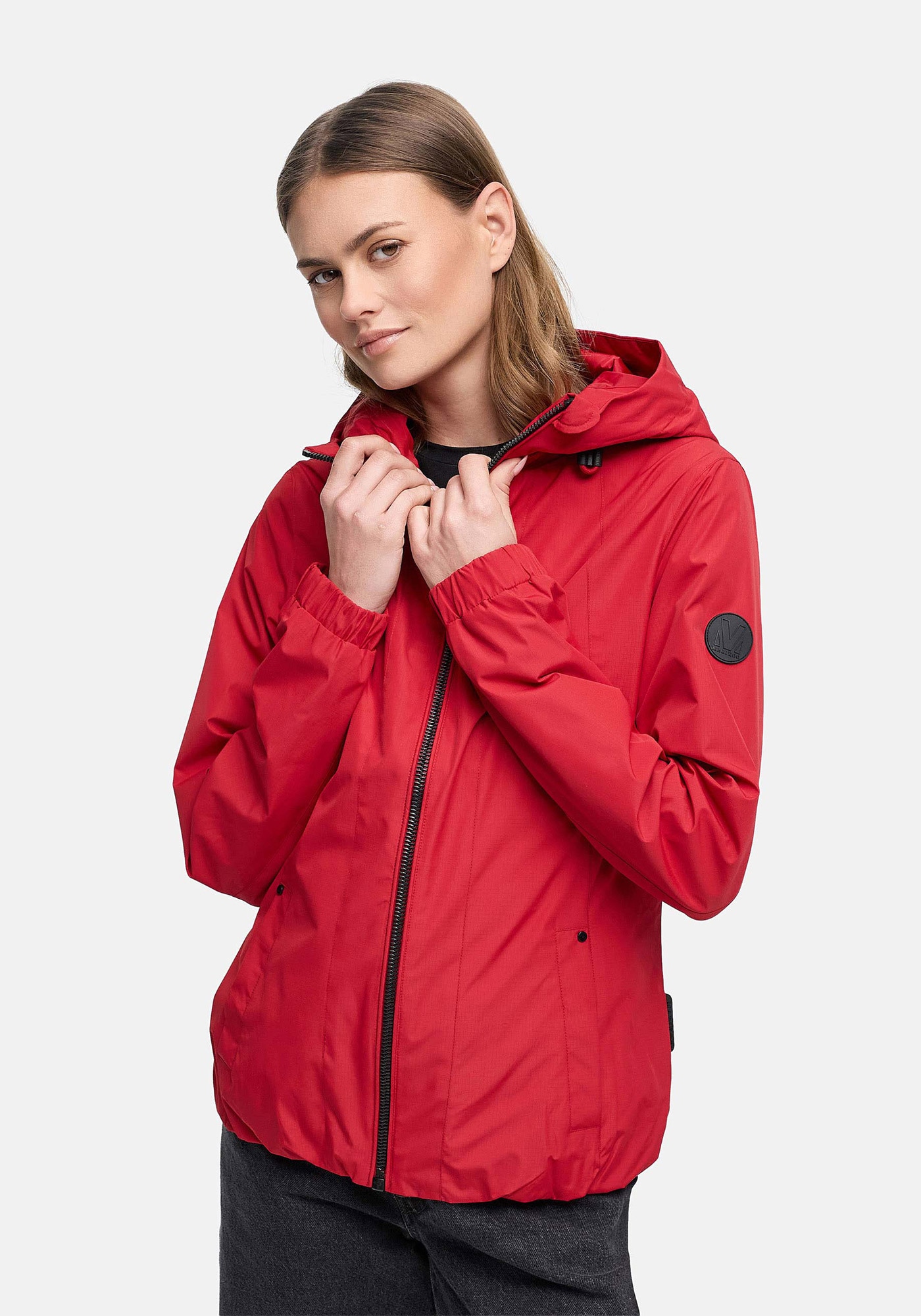 Marikoo "Yoshikoo" Sportliche Funktionsjacke mit Kapuze und hochschließendem Kragen