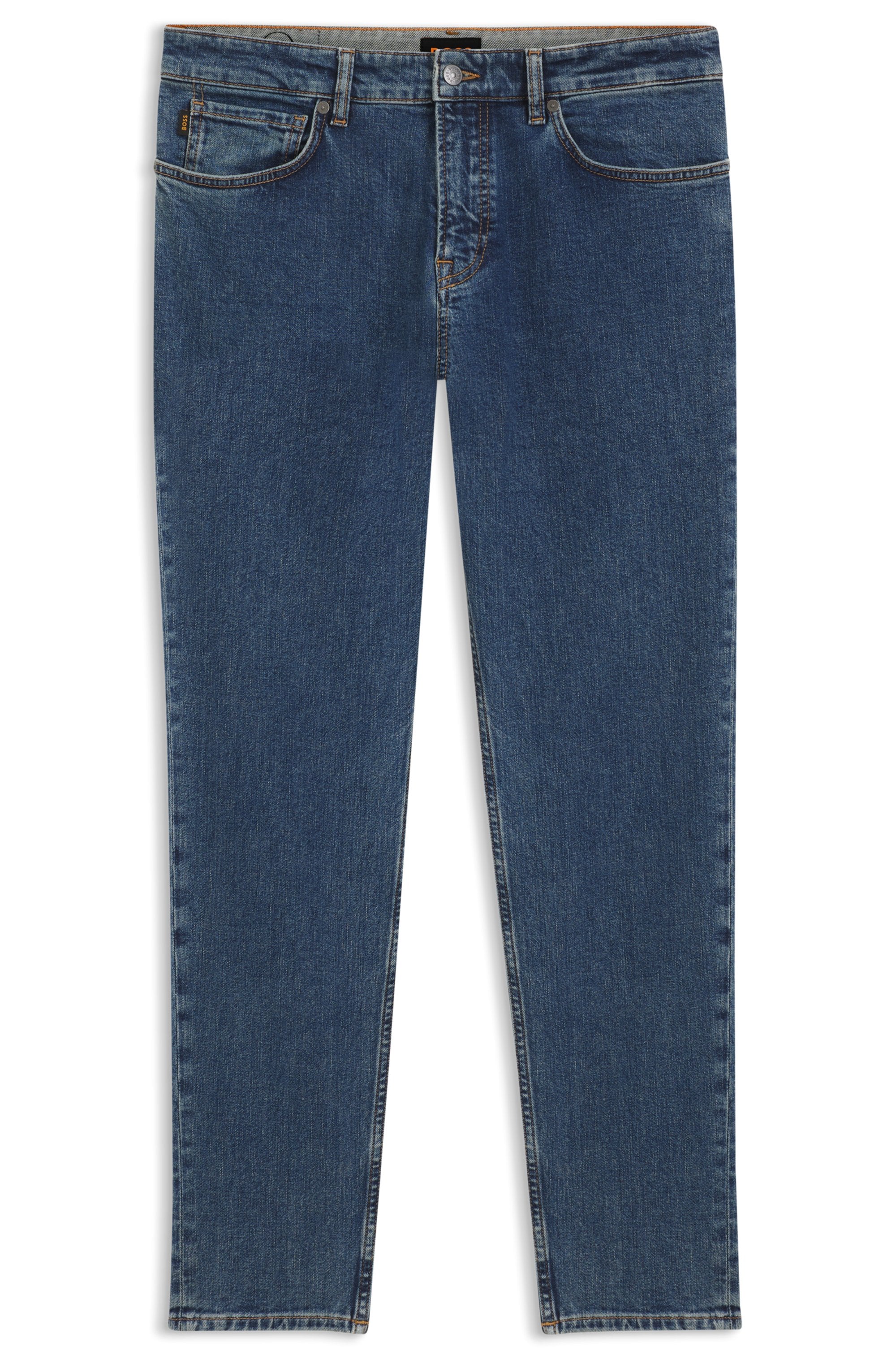BOSS ORANGE Tapered-fit-Jeans »Onyx Comfor Fit Denim« Regular Tapered Fit, Stretch-Denim, Mittlere Bundhöhe
