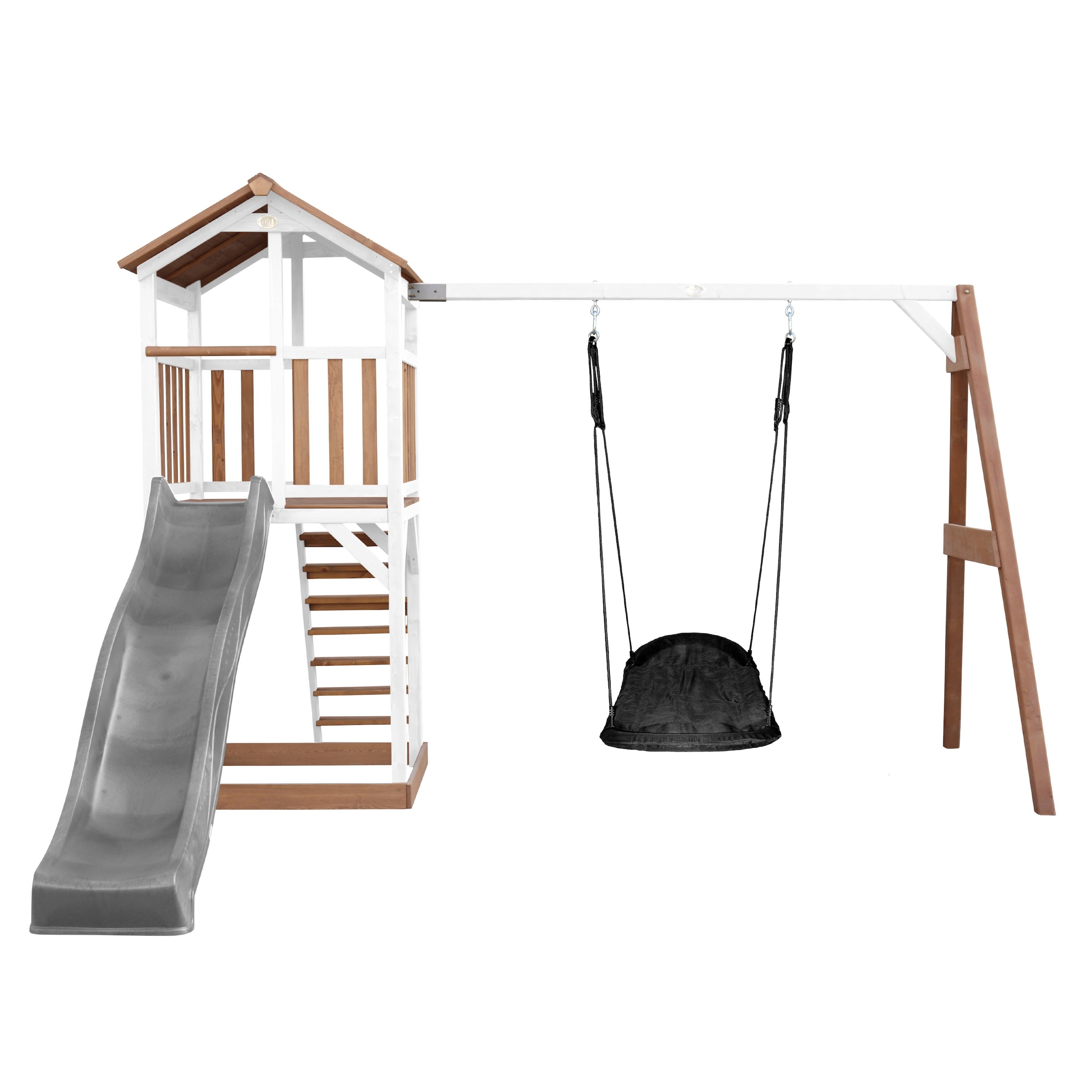 AXI Spielturm »Beach Tower«, mit Roxy Nestschaukel und Rutsche
