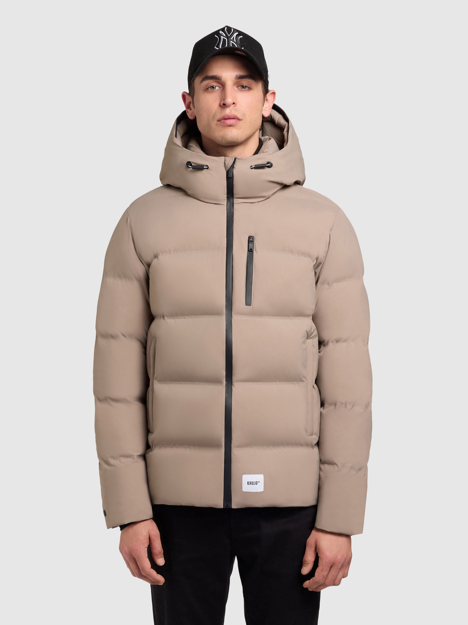 khujo Steppjacke »SILAS3«, mit Kapuze