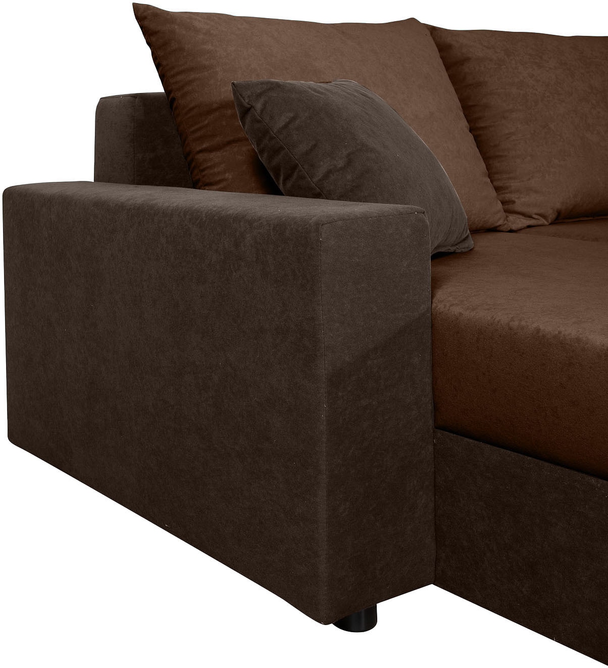 COLLECTION AB Wohnlandschaft »Pico U-Form«, Wohnlandschaft,2 X Ottomane,Polyätherschaum Polsterung