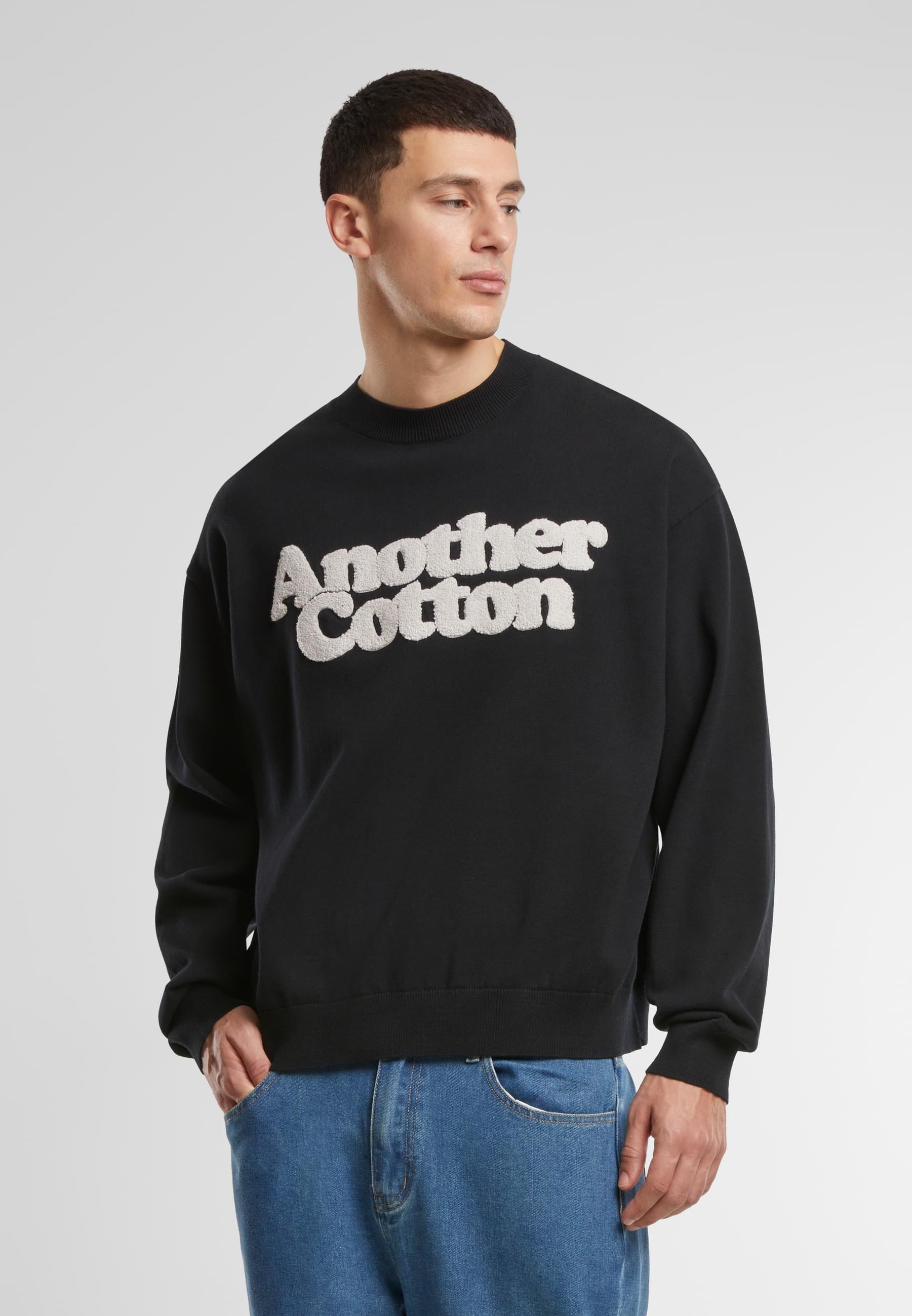 Another Cotton Lab Rundhalspullover »Another Cotton Lab Another Chenille Oversize Knit Sweatshirt«, (1 tlg.)