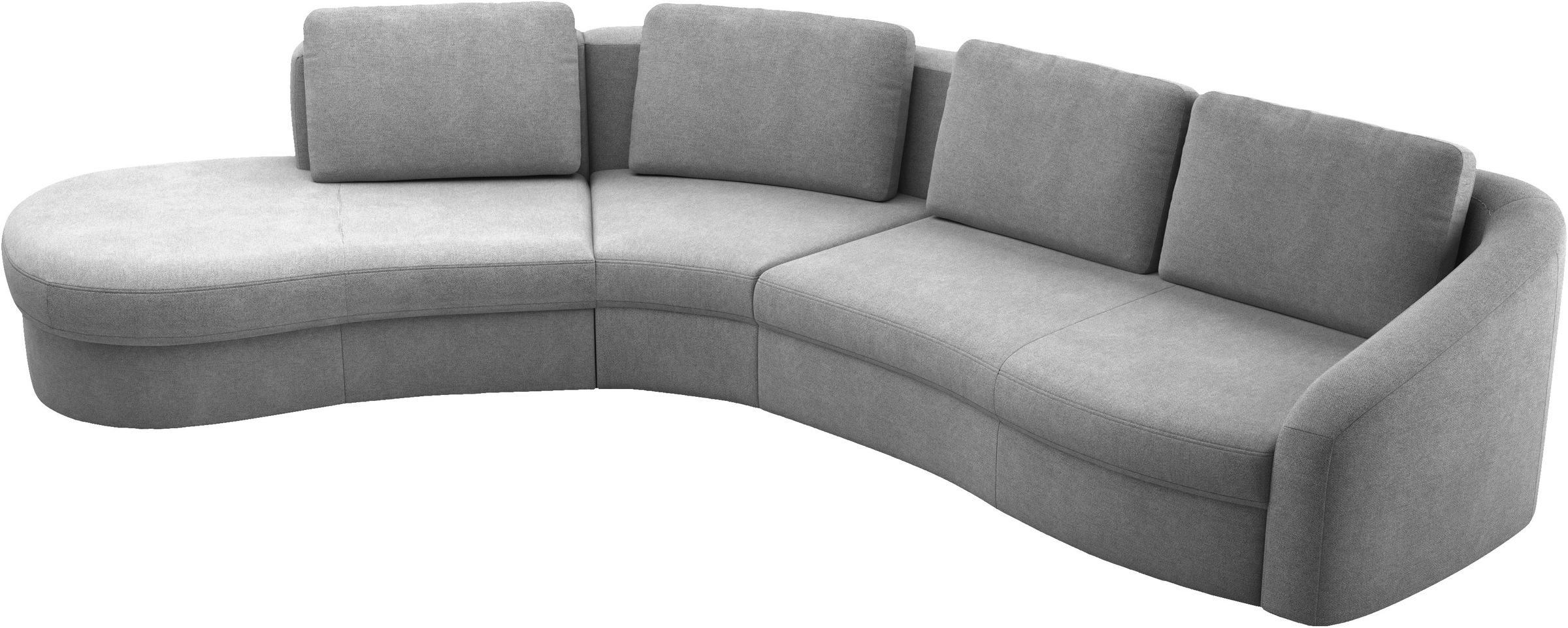 Thumbnail - sit&more Ecksofa "Jazz L-Form" In weiteren Größen erhältlich