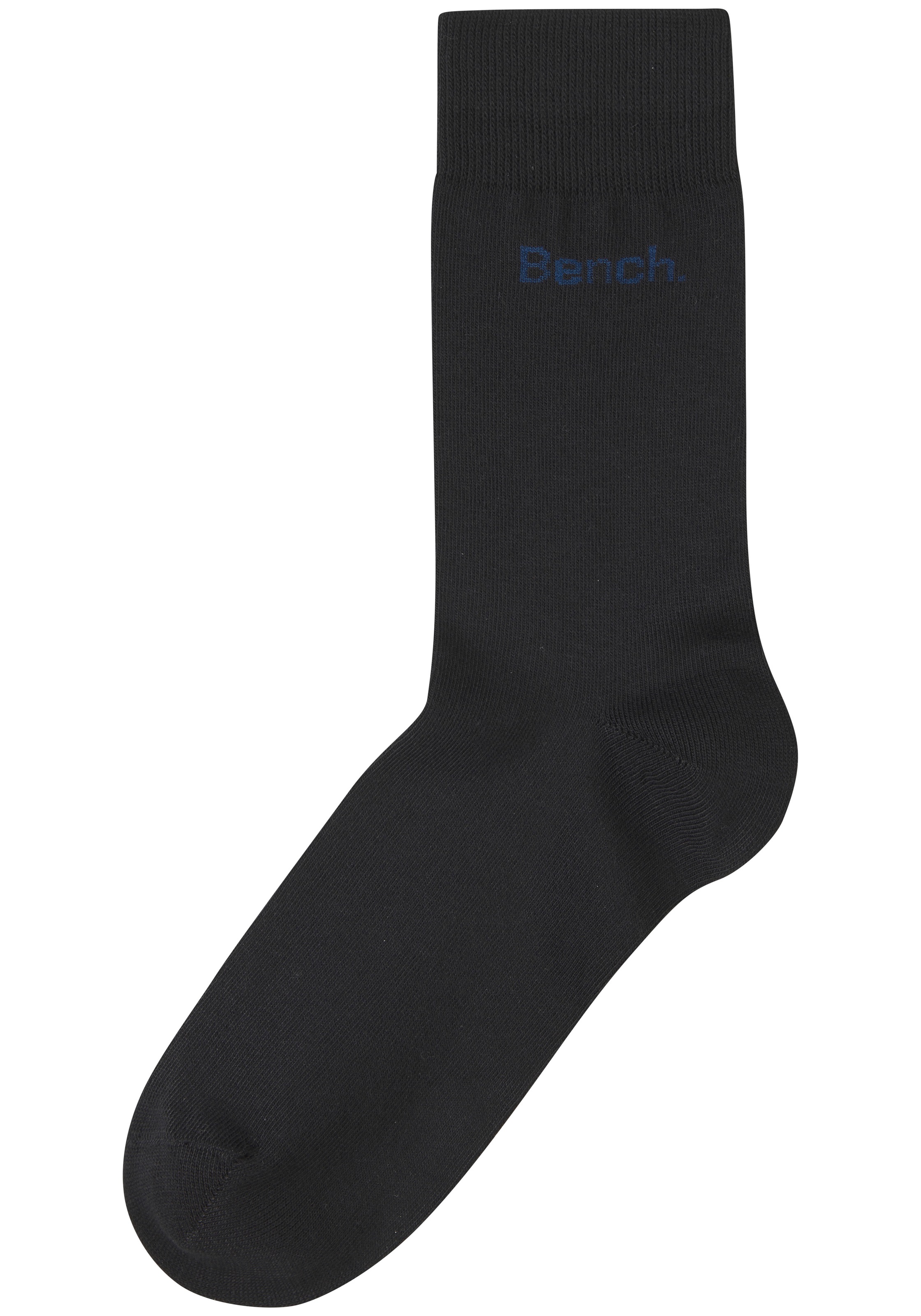 Bench. Basicsocken »Herrensocken für Beruf und Freizeit« Packung, 6 Paar tlg. mit farbigem kleinen Markenlogo