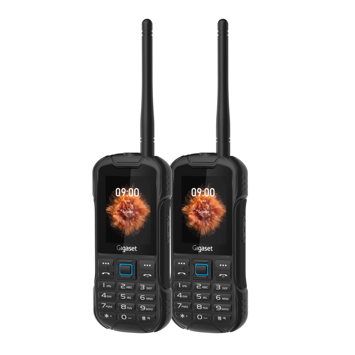 Gigaset Handy »GLX 8 ACTIVE Duo Walkie-Talkie Feature Phone«, Schwarz