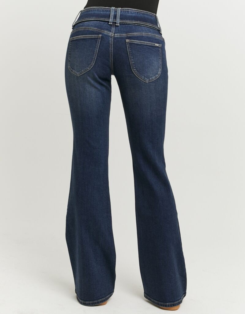Tally Weijl Bootcut-Jeans "SPADECINTY" Baumwollmischung, Mid Waist mit Boot günstig online kaufen