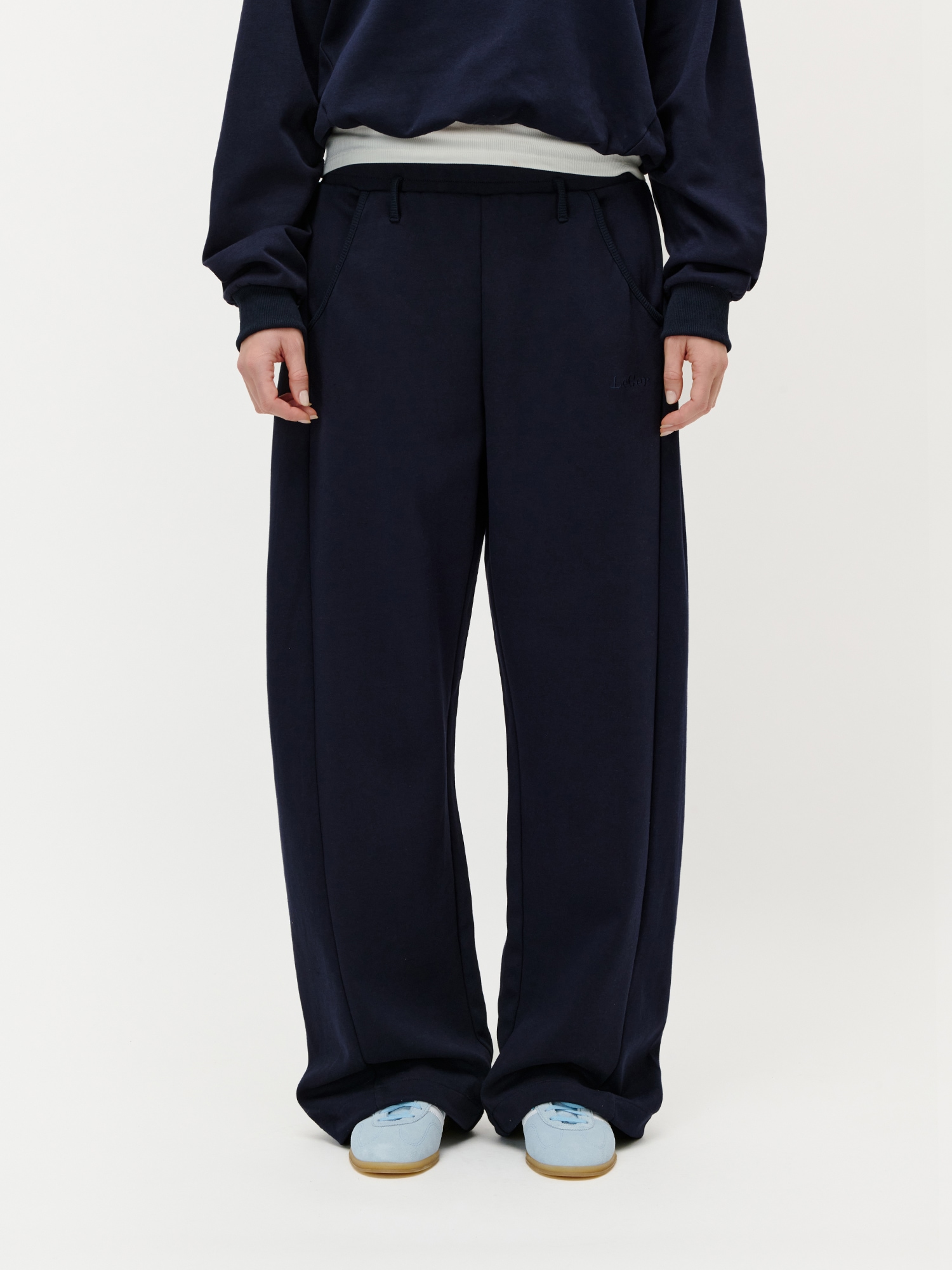 LeGer Sweathose "Jana, LeGer by Lena Gercke" weite Form, elastischer Bund günstig online kaufen