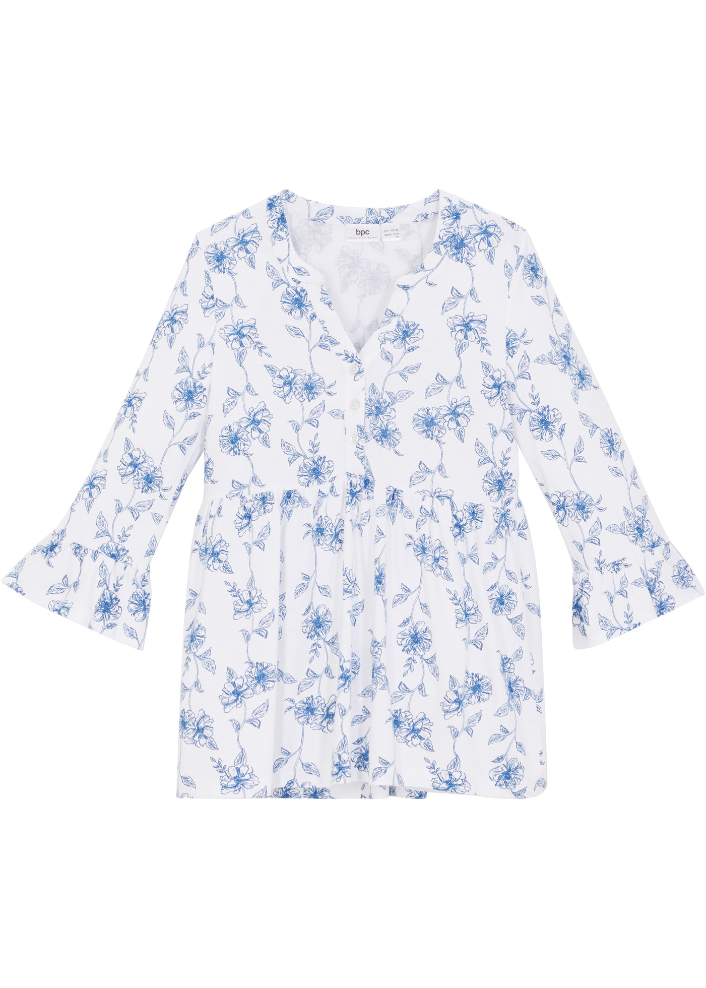 bonprix Longtunika , Long-Tunika aus Viskose-Mix
