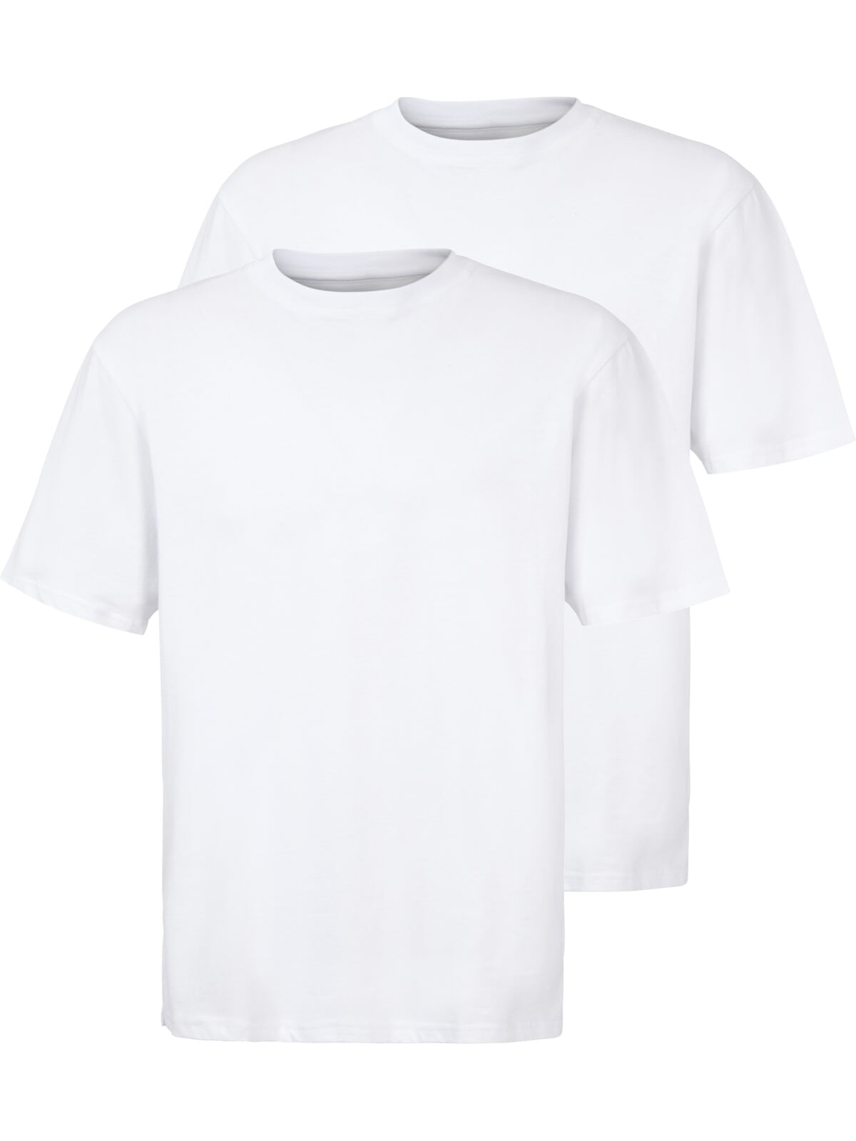 Jan Vanderstorm T-Shirt »Doppelpack T-Shirt ERKE«, (2 tlg.), reine Baumwolle (2er-Pack)