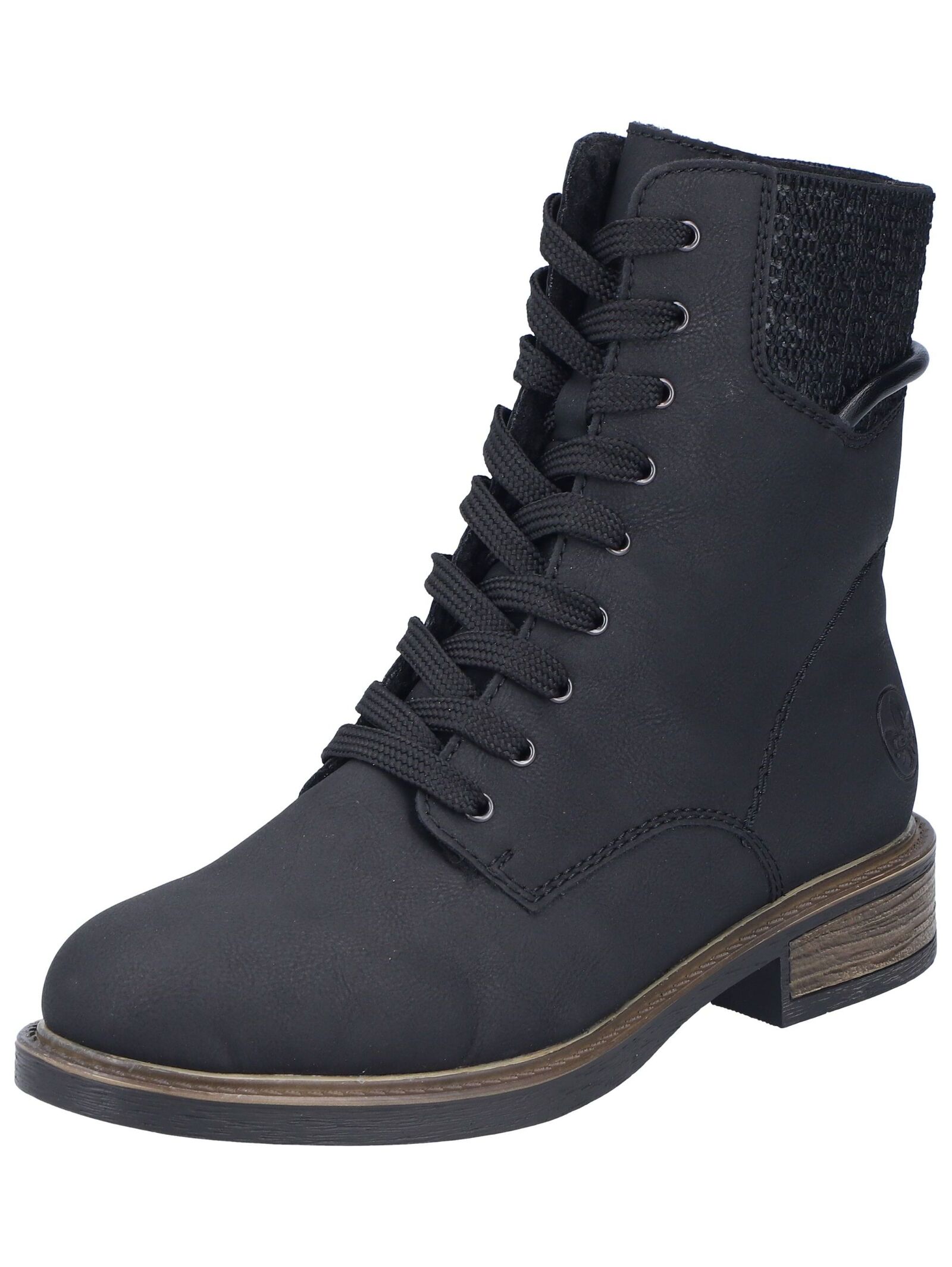 Rieker Schnürstiefelette "Rieker Stiefelette Lederimitat"