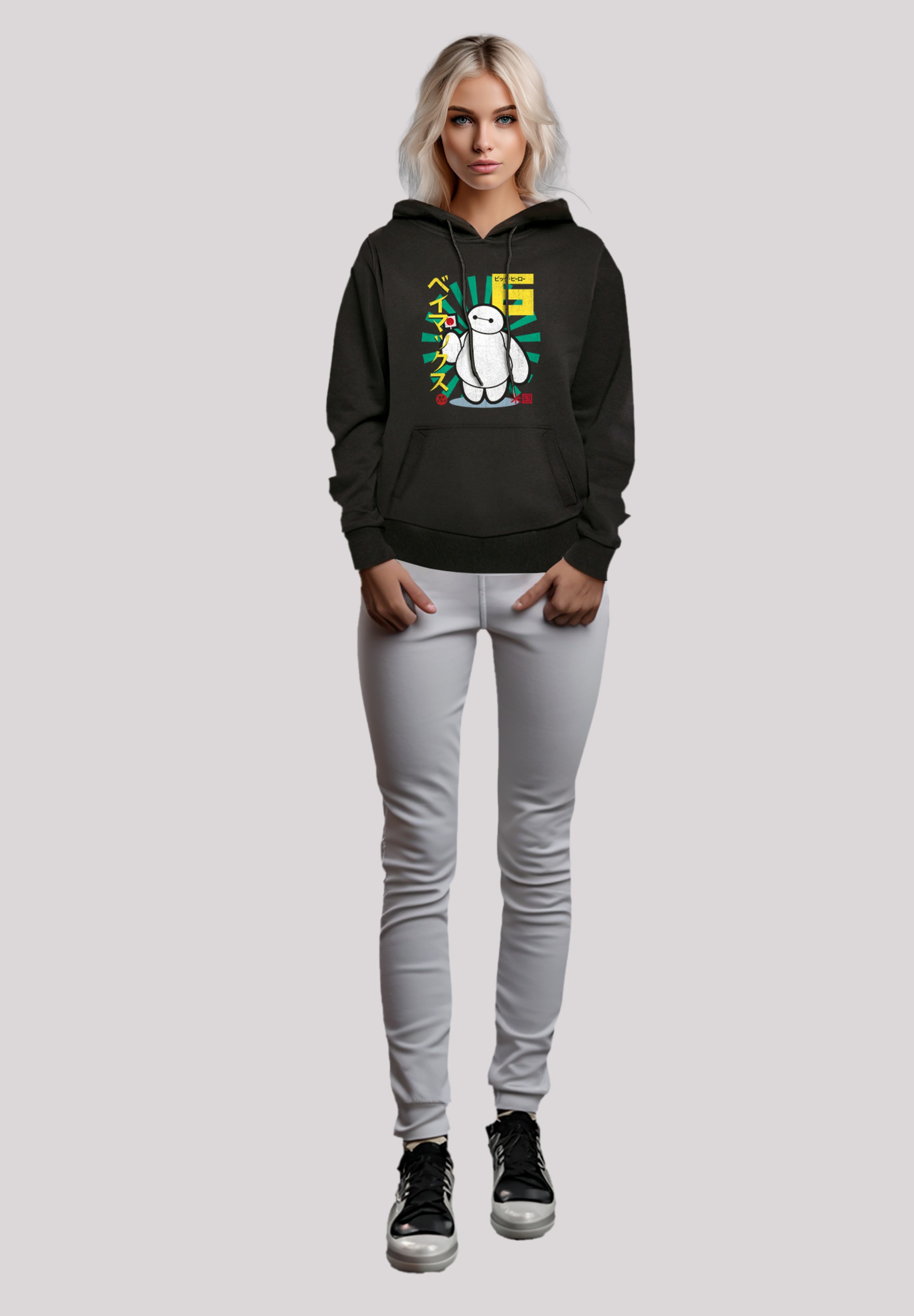 F4NT4STIC Kapuzenpullover »Big Hero 6 Baymax Lollypop«, Premium Qualität