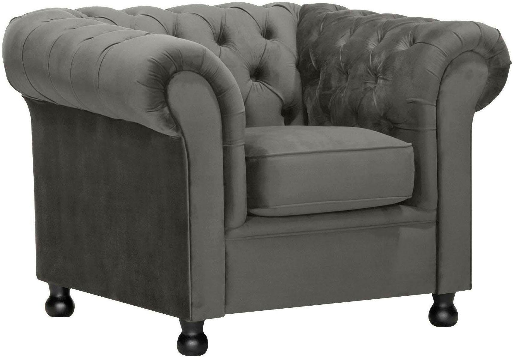 Sessel »Chesterfield Home«, mit edler Knopfheftung und typischen Armlehnen