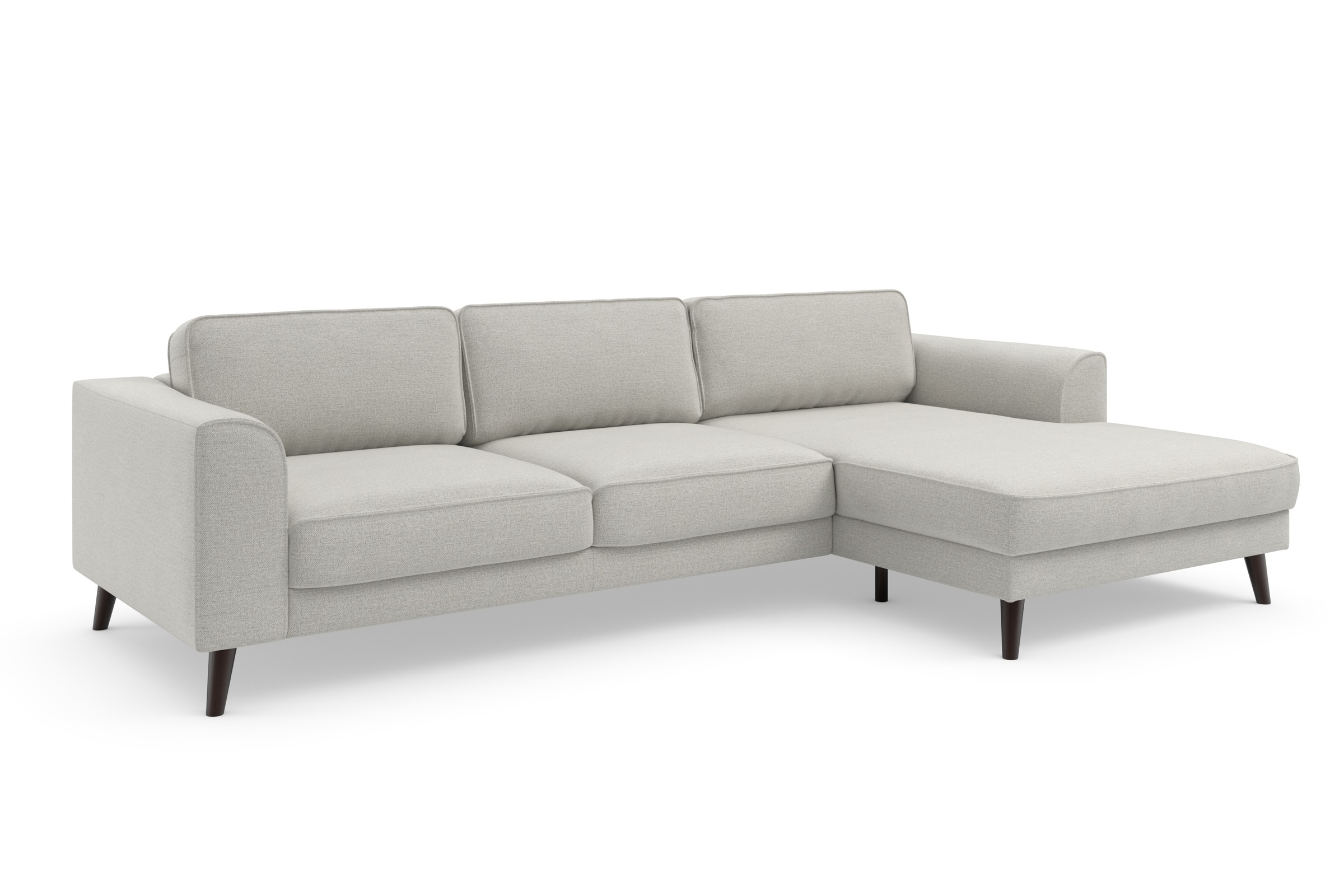 TRENDMANUFAKTUR Ecksofa »Lumber Jack, elegantes Designsofa, zeitlos modern, hoher Sitzkomfort«, wahlweise mit Bettfunktion u. Bettkasten, L-Form