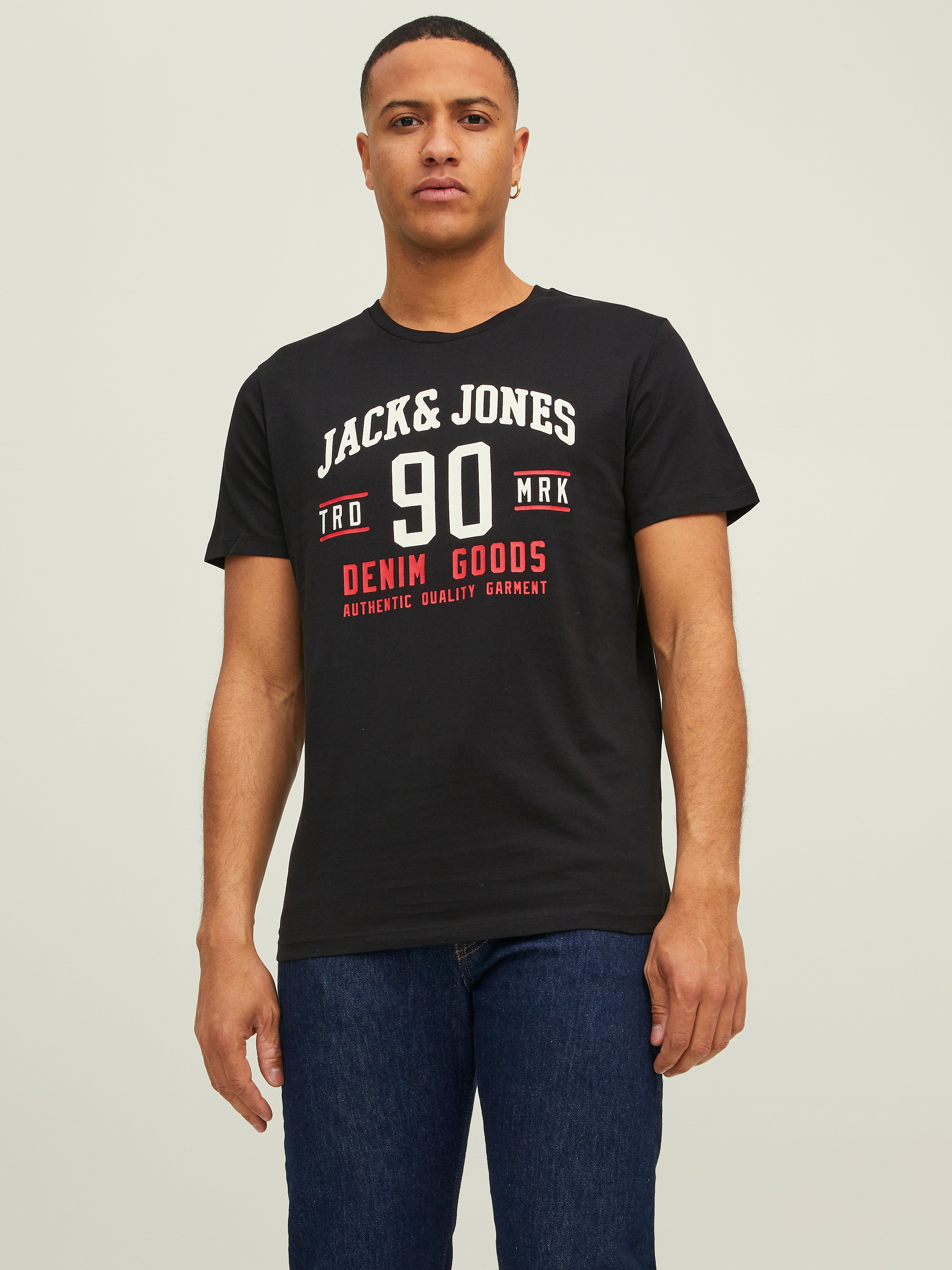 Jack & Jones Rundhalsshirt "JJETHAN TEE SS CREW NECK 3PK MP NOOS" Packung, günstig online kaufen