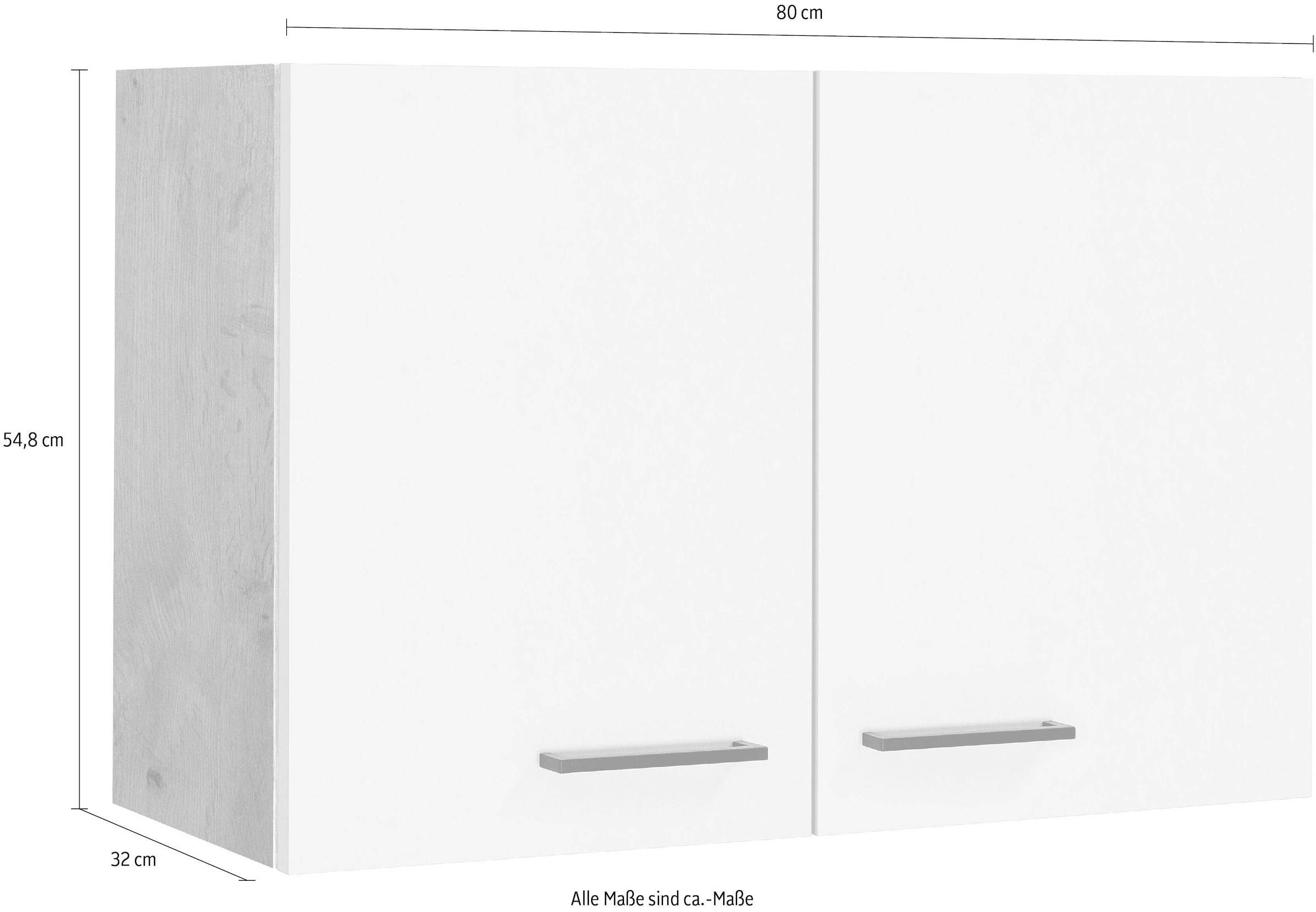 Flex-Well Hängeschrank »Morena«, (B x H x T) 80 x 54,8 x 32 cm