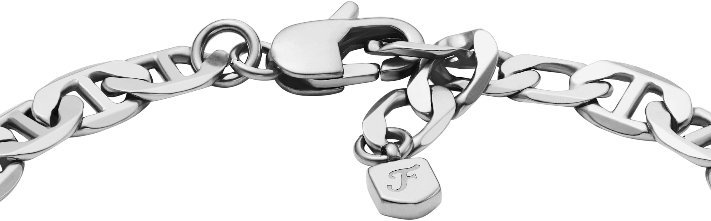 Fossil Armband »Schmuck Geschenk Metall Armkette Heritage Anchor, JA7239040«