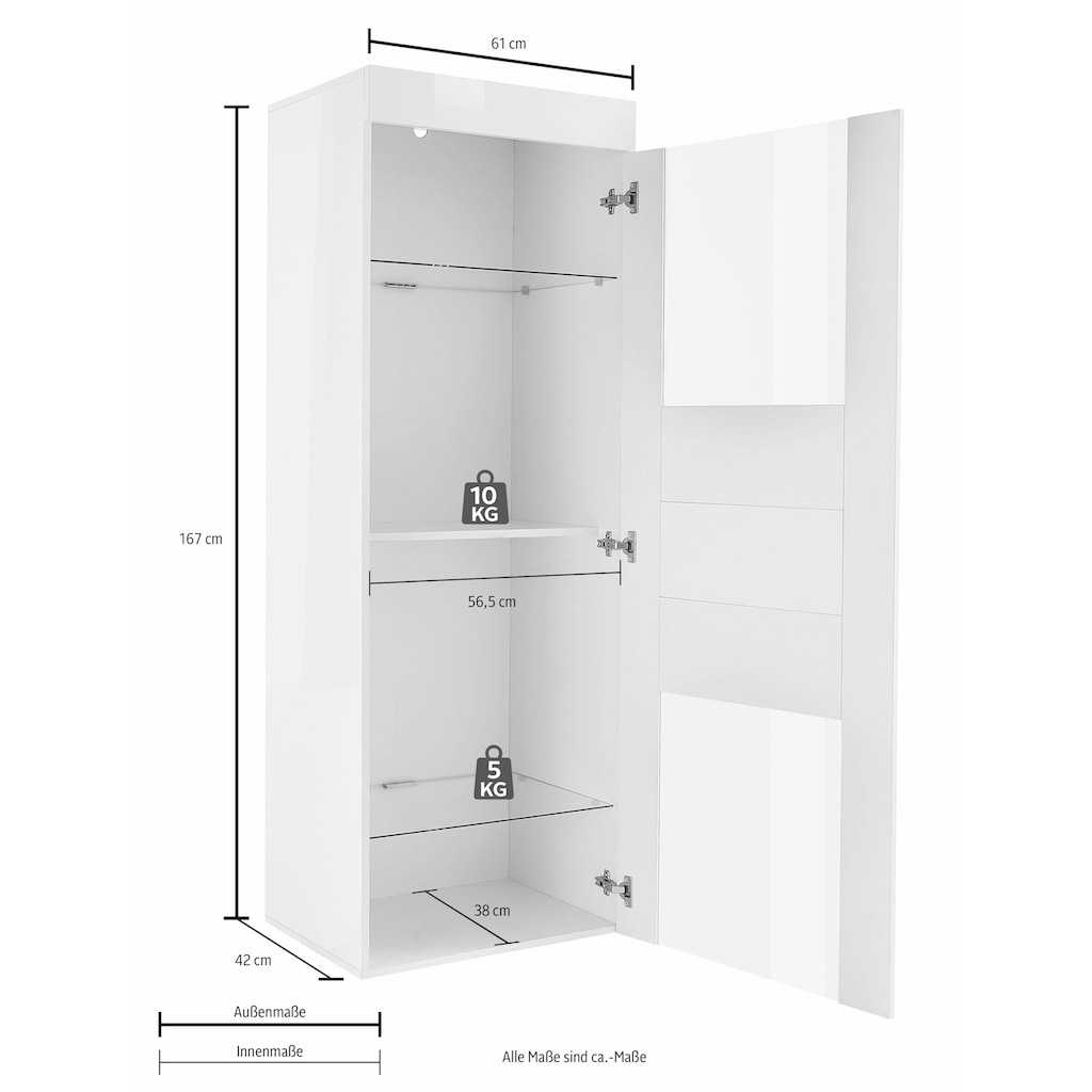 LC Stauraumvitrine »EASY«