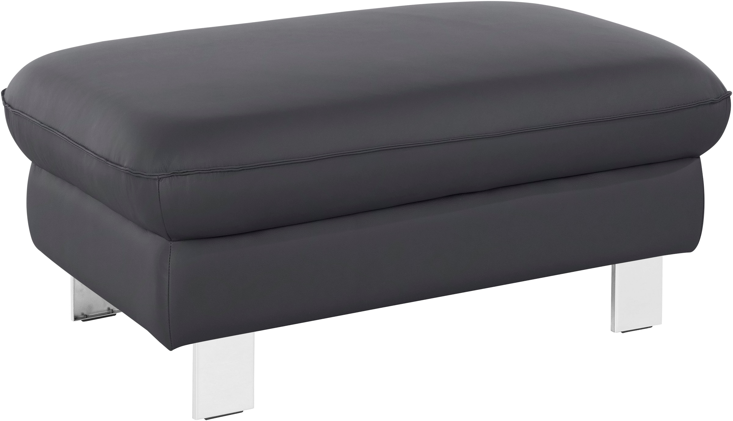COTTA Hocker »Driver« mit edlen Metallfüßen