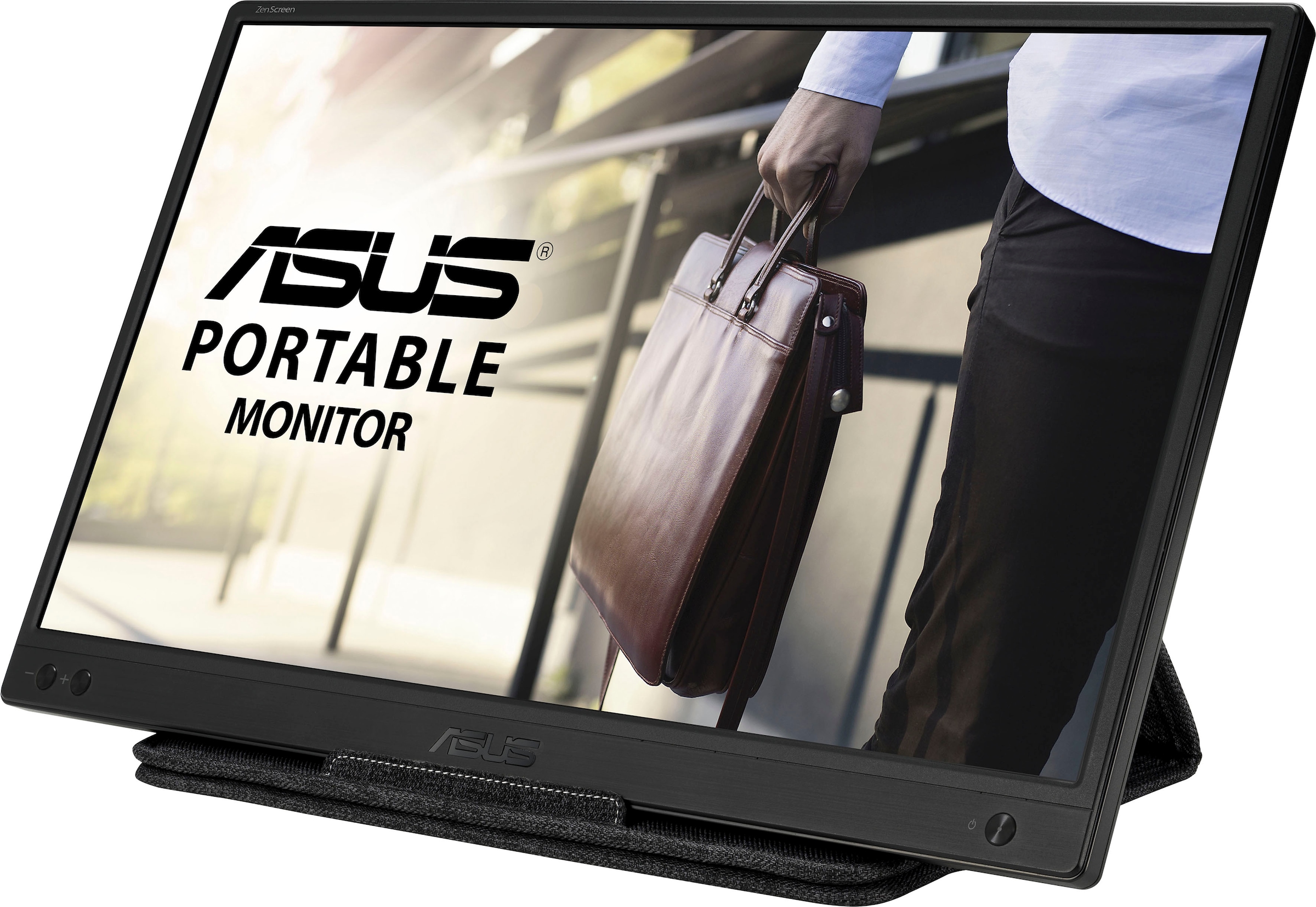 Asus Portabler Monitor »MB166B«, 40 cm/16 Zoll, 1920 x 1080 px, Full HD, 25 ms Reaktionszeit, 60 Hz