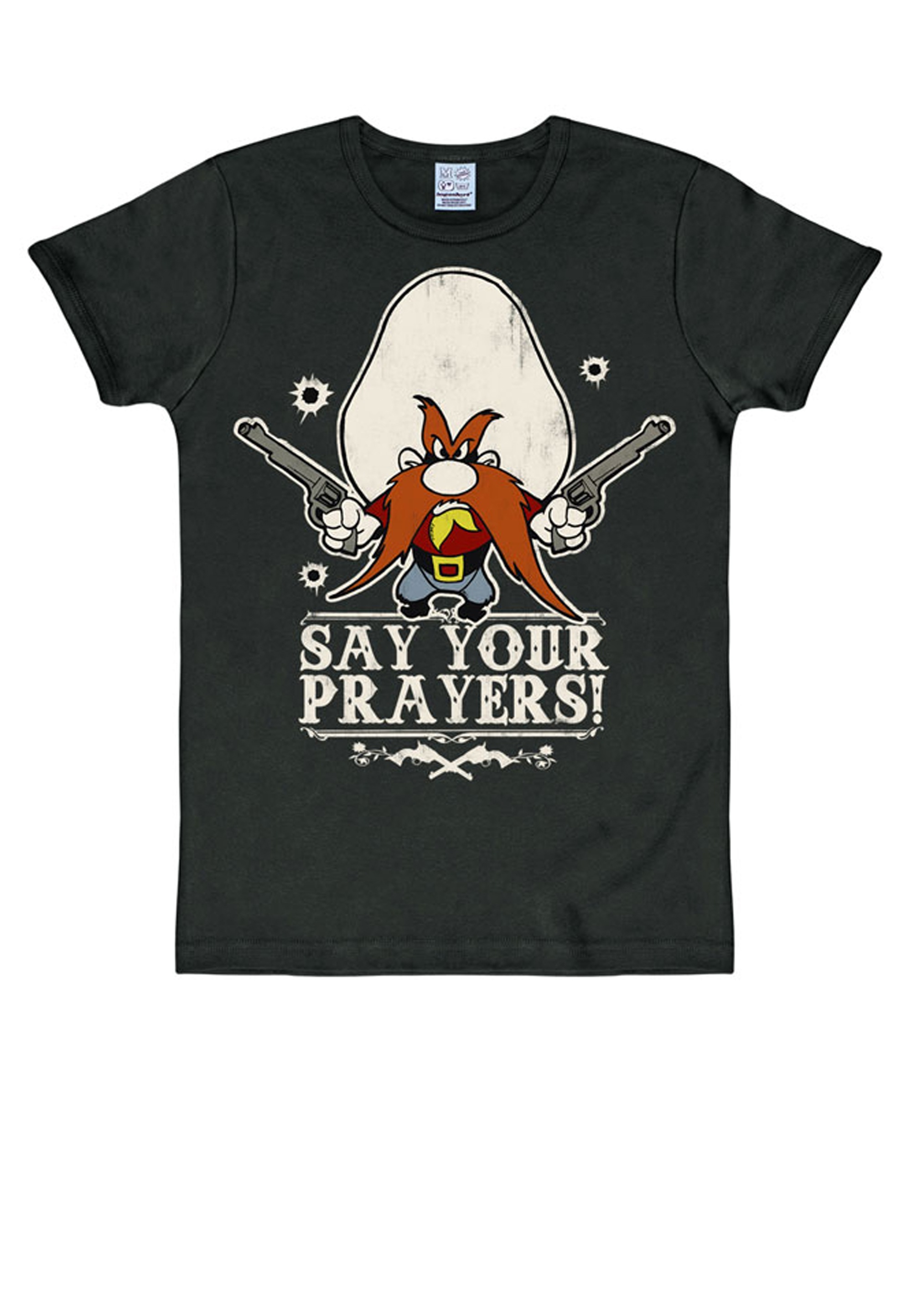 LOGOSHIRT T-Shirt »Looney Tunes - Yosemite - Prayer«, mit coolem Retro-Print