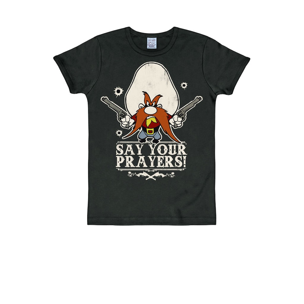 LOGOSHIRT T-Shirt »Looney Tunes - Yosemite - Prayer«
