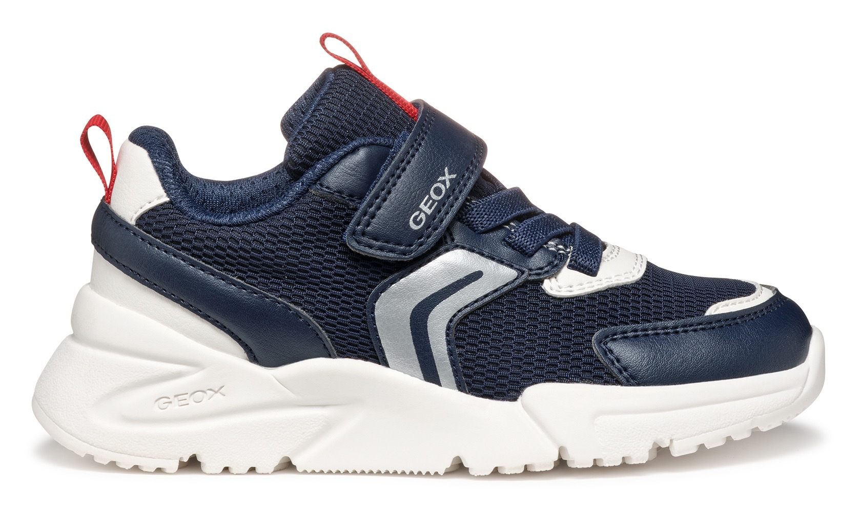 Geox Sneaker »J LOFTUS BOY«, Freizeitschuh, Kindergartenschuh mit Geox Spezial Membrane