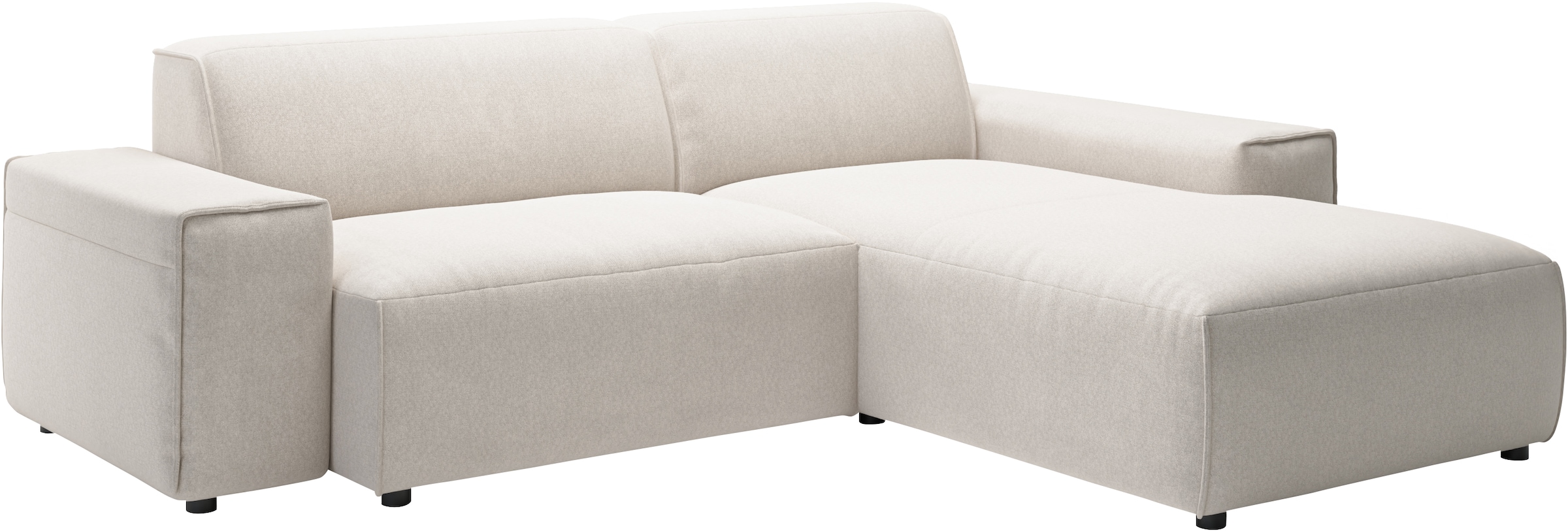 andas Ecksofa »Glimminge L-Form auch in Breitcord, Feincord + Easy care-Bezug,«, Breite 234, Zierkissen