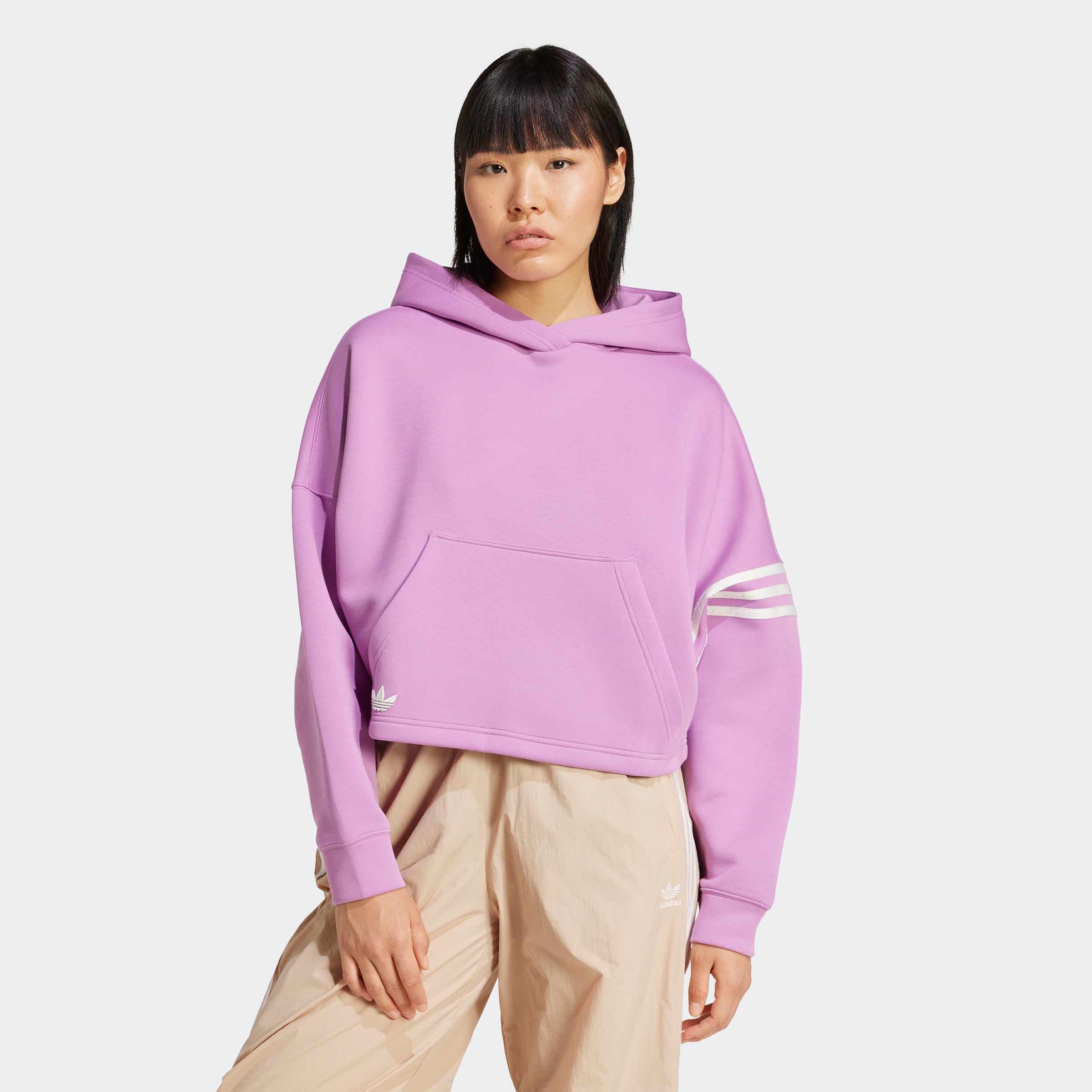 Black and purple adidas hoodie online