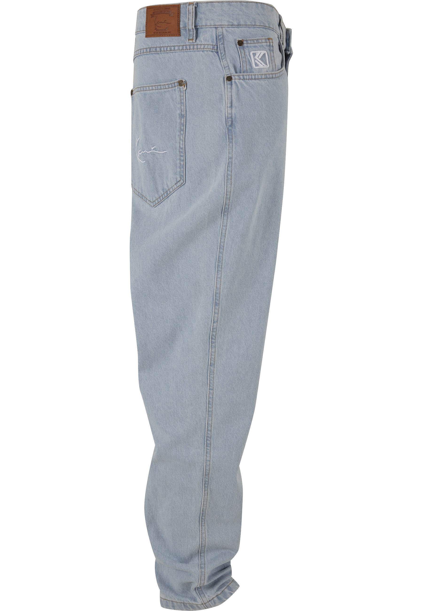 Karl Kani Bequeme Jeans »Karl Kani Herren KK Small Signature Tapered Five Pocket Denim«