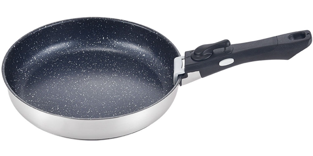 GSW Topf-Set "EASY CLICK" Set, 8 Stk. tlg. Edelstahl
