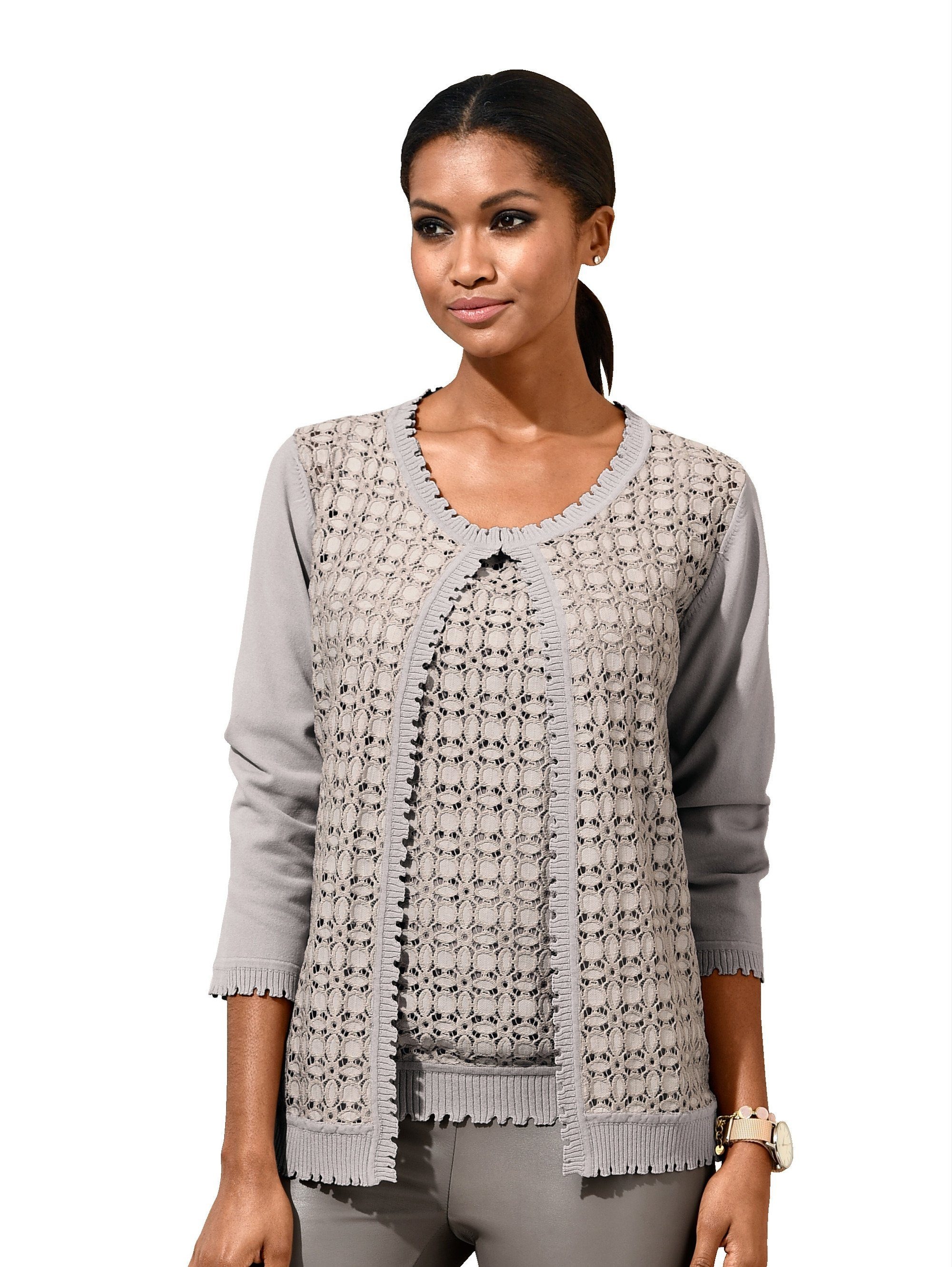 Twin Sets Fur Damen 2 In 1 Strickjacken Online Kaufen Baur