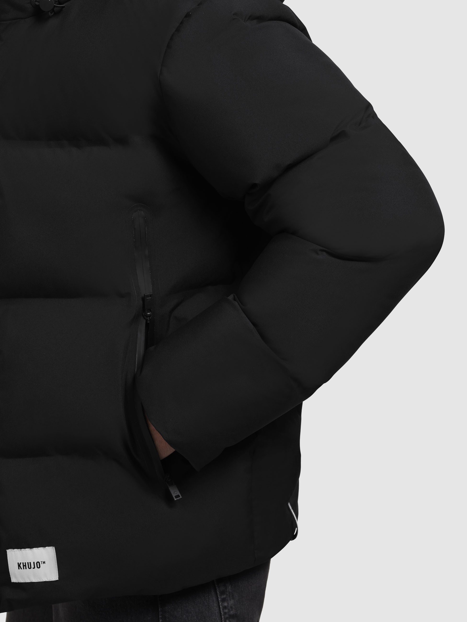 khujo Steppjacke »WESH2«, mit Kapuze