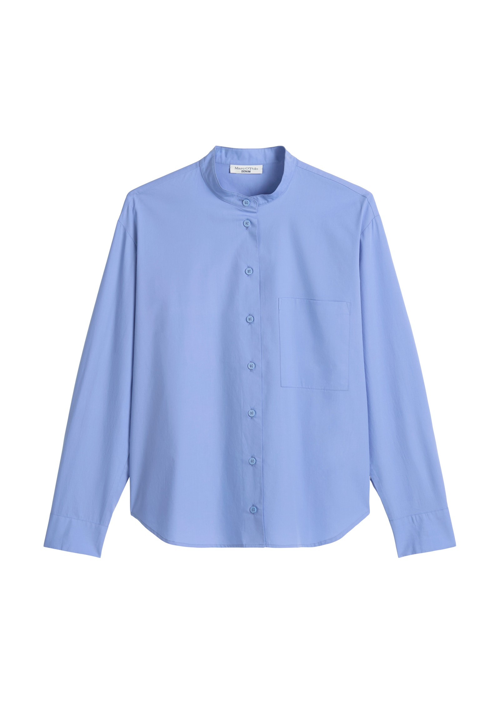 Marc O'Polo DENIM Langarmbluse »aus softem Popeline«