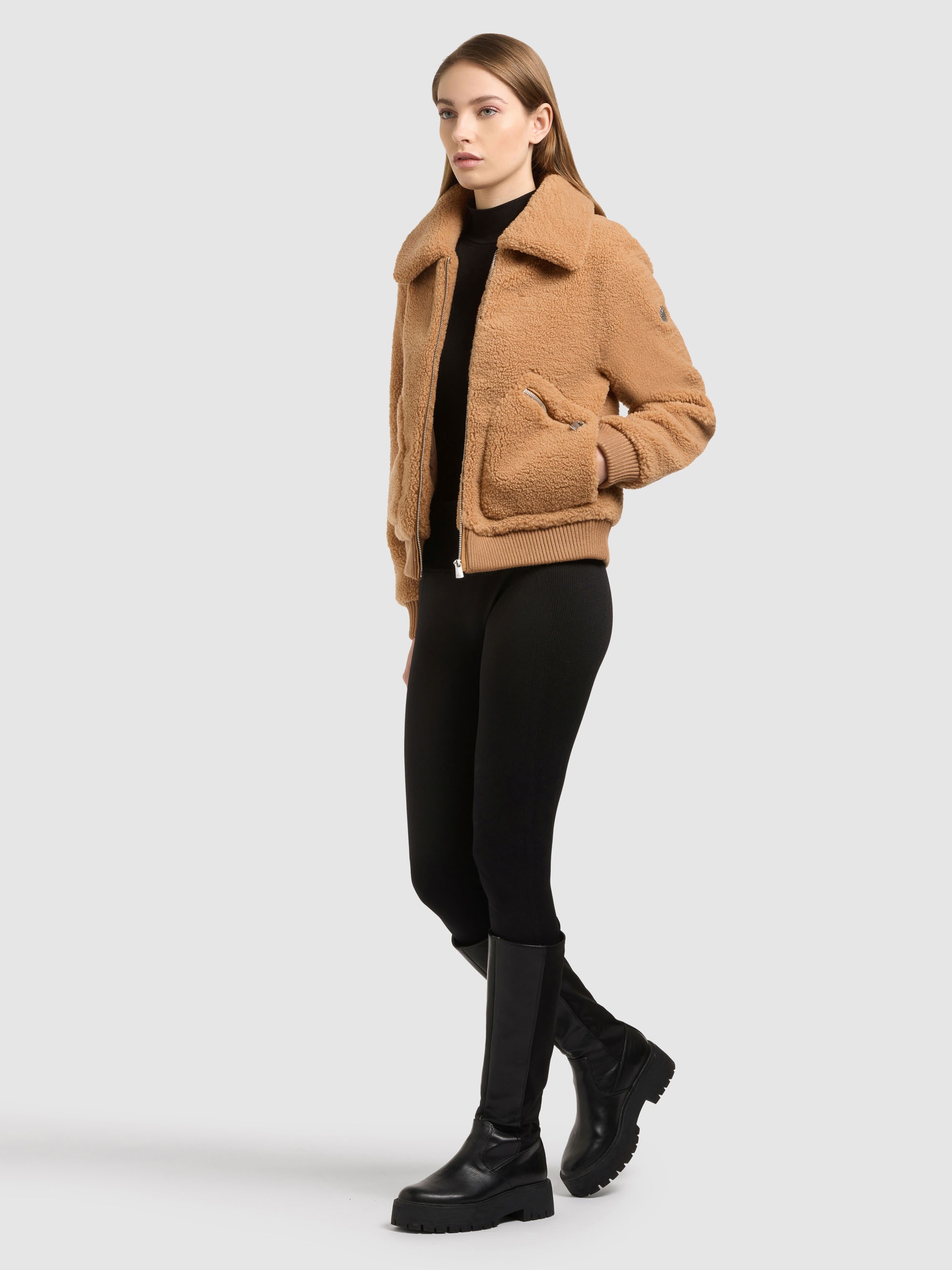 khujo Blouson »ROWYN« ohne Kapuze